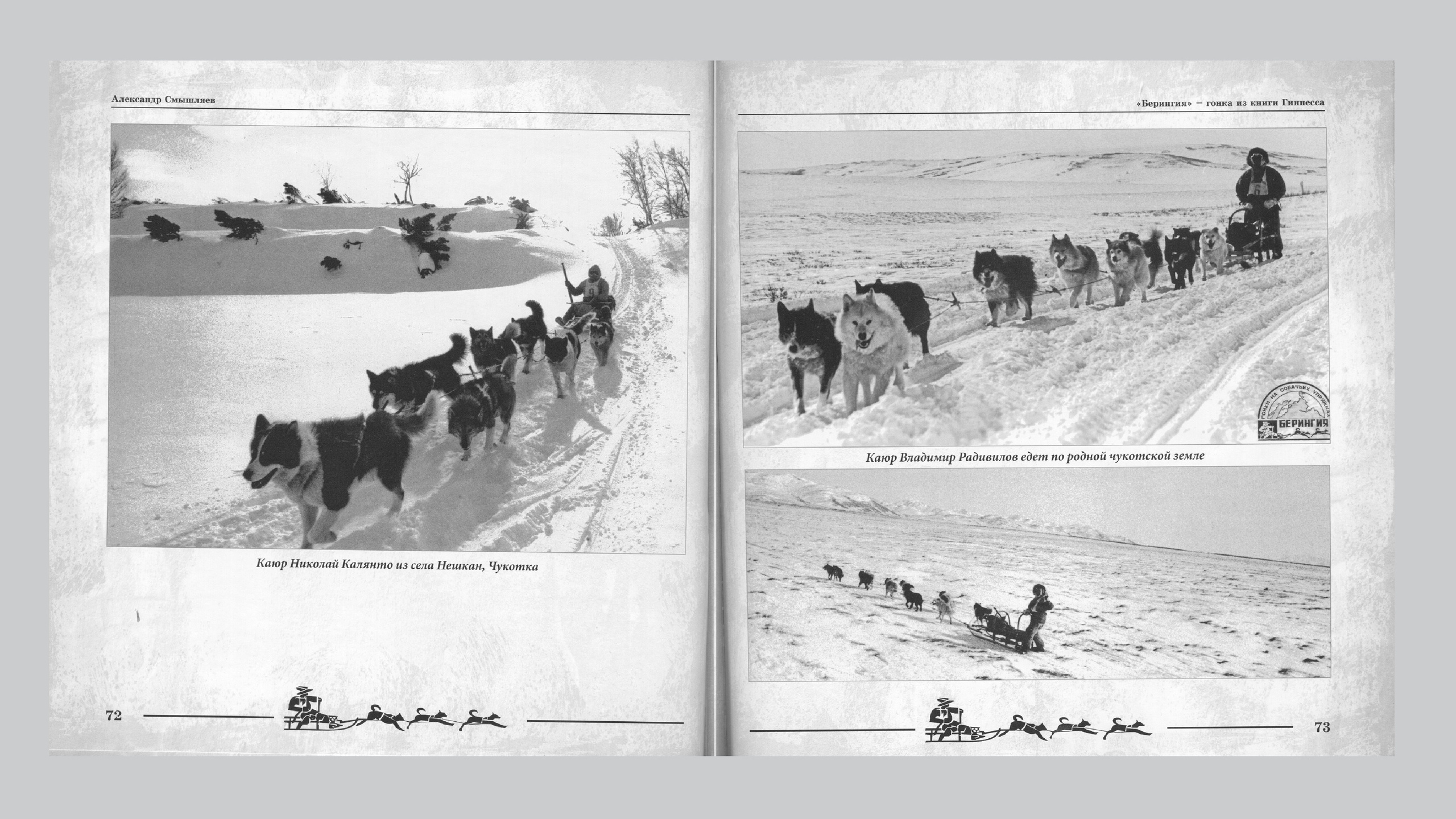 «Берингия», гонка из Книги Гиннесса. Александр Смышляев. История гонок на собачьих упряжках «Берингия»