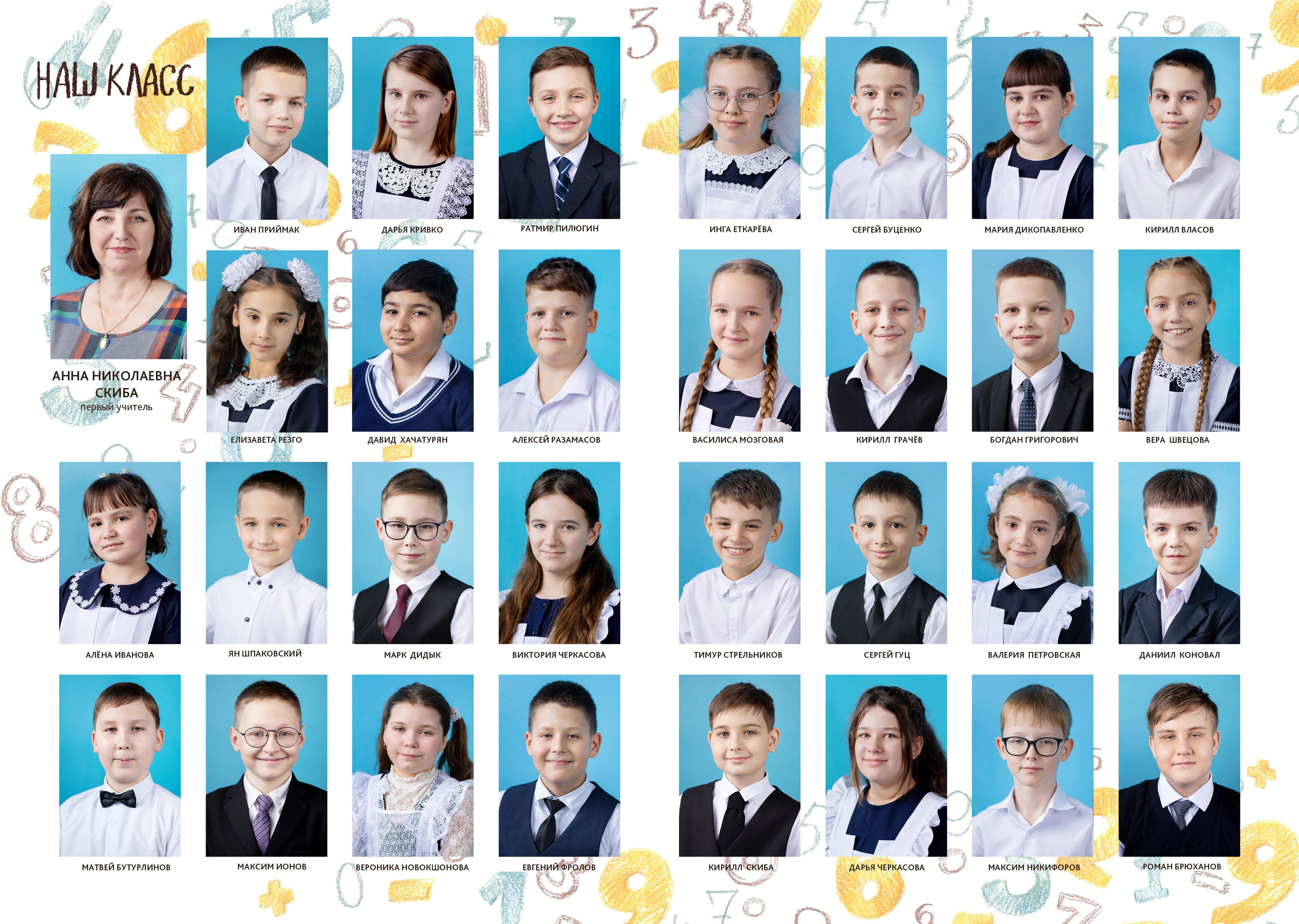 Дизайн цифры. Школьный фотограф в Краснодаре Юлия Войлова