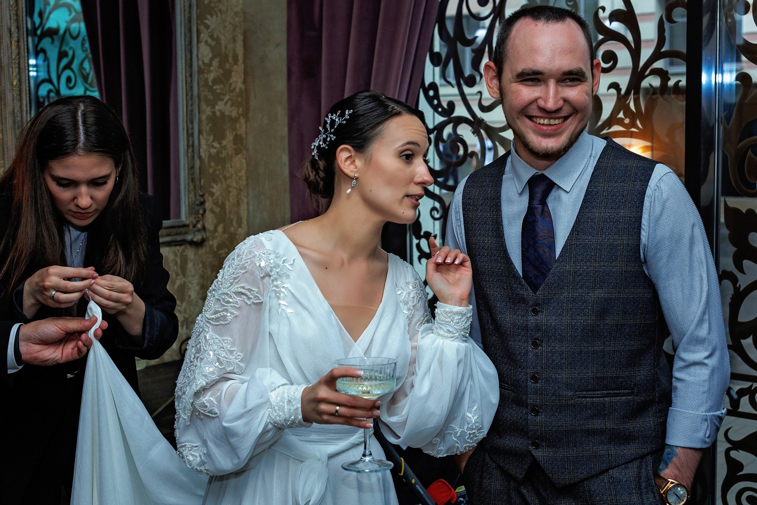 Настя и Артем (банкет в ресторане Le Courage). Геннадий Степанов —фотограф в Москве