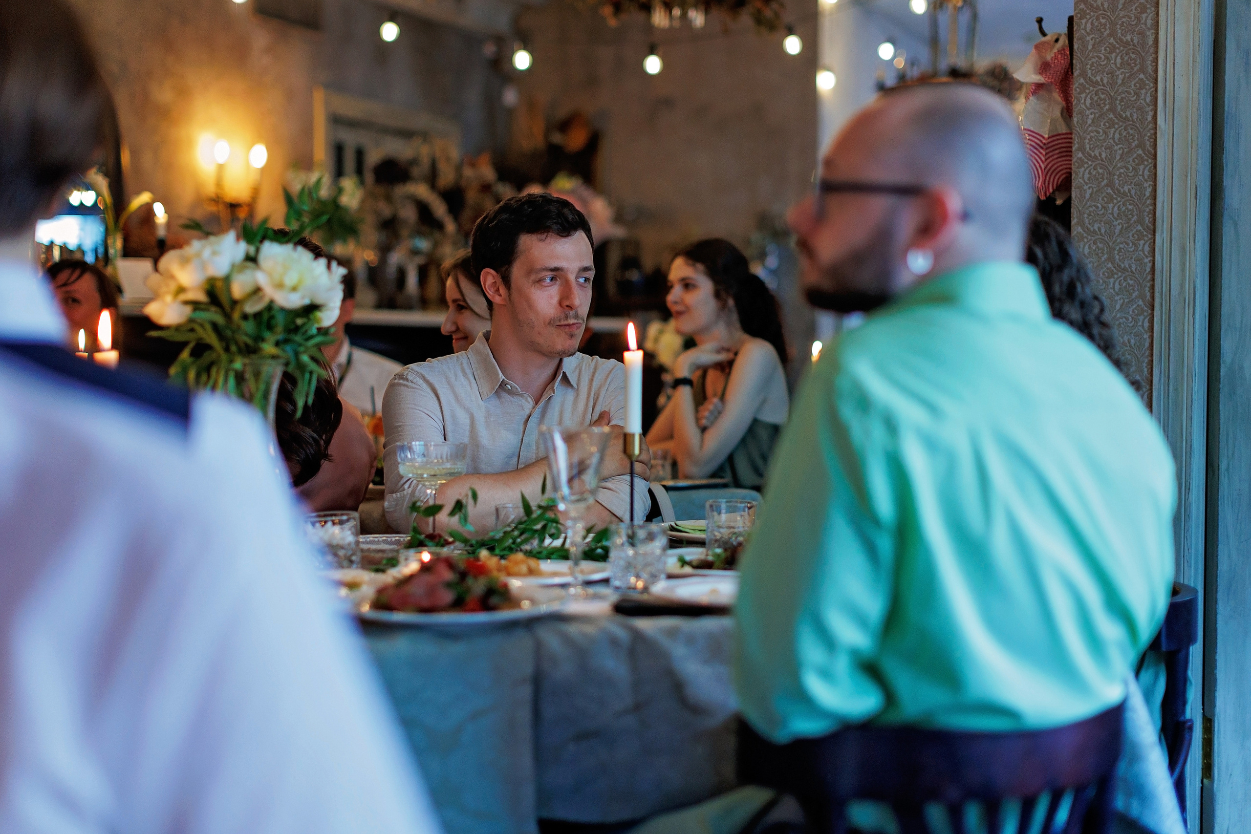 Настя и Артем (банкет в ресторане Le Courage). Геннадий Степанов —фотограф в Москве
