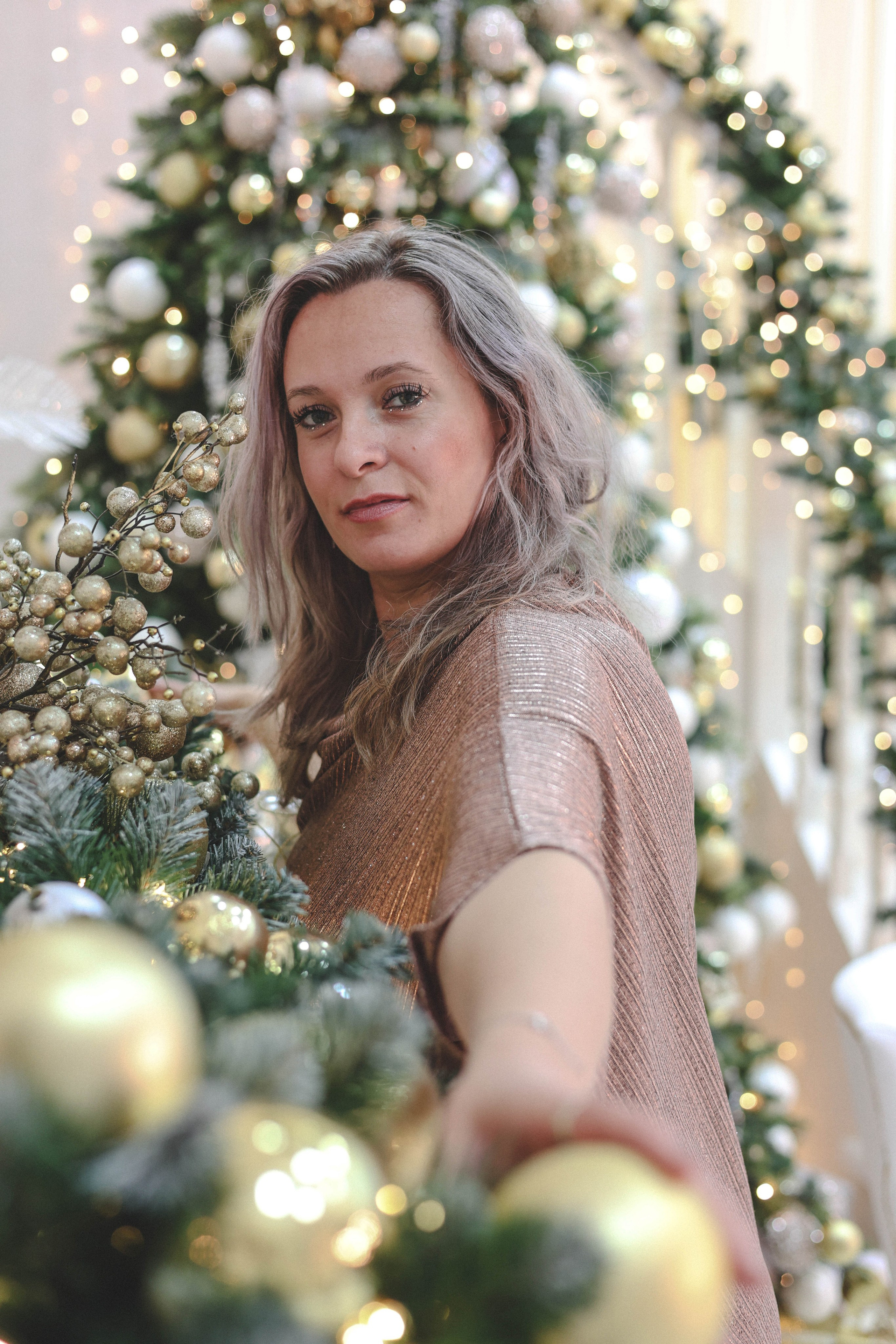 Новогодняя история «Ирина и ее семья». Фотограф в Москве Анастасия Калинина