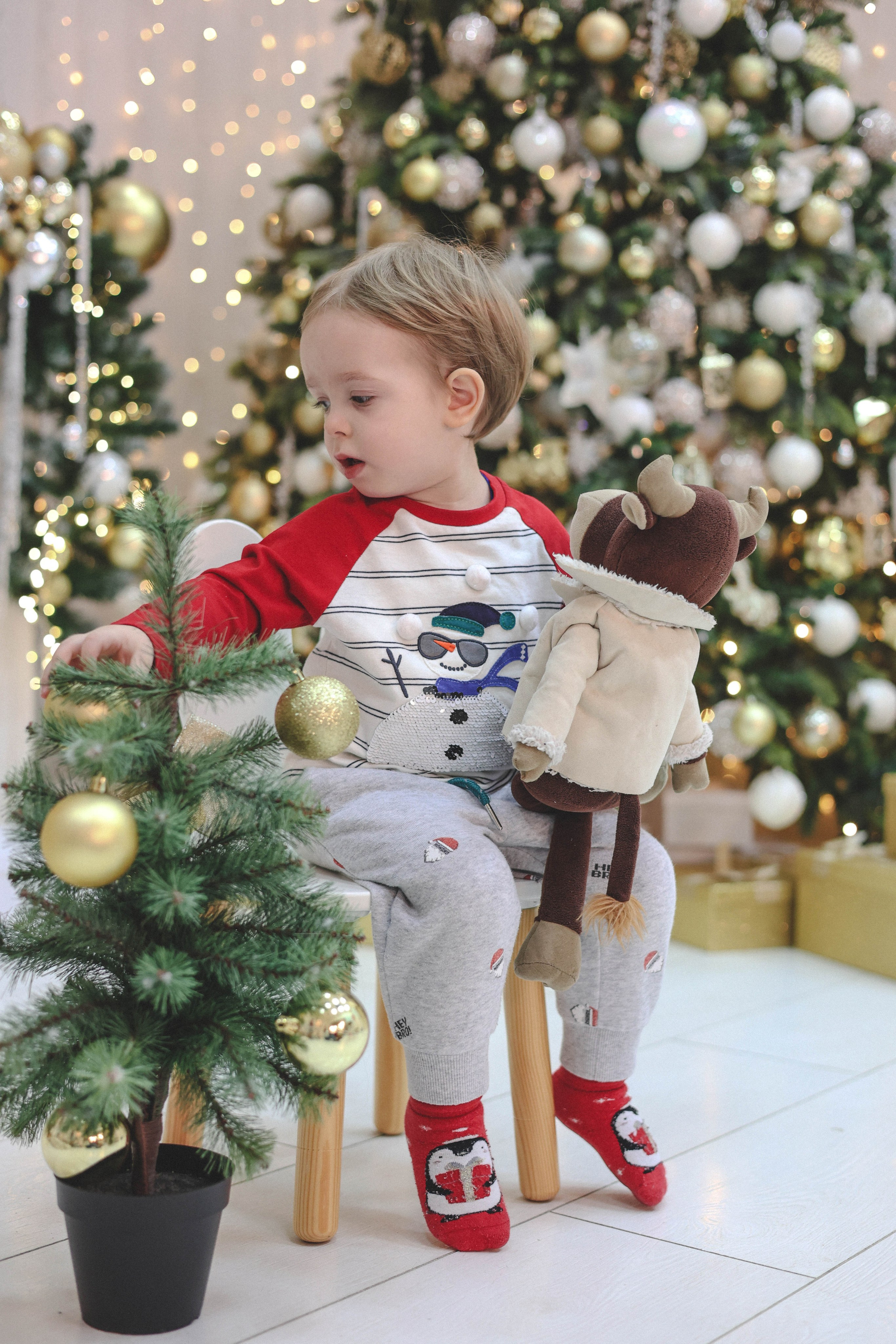 Новогодняя история «Ирина и ее семья». Фотограф в Москве Анастасия Калинина