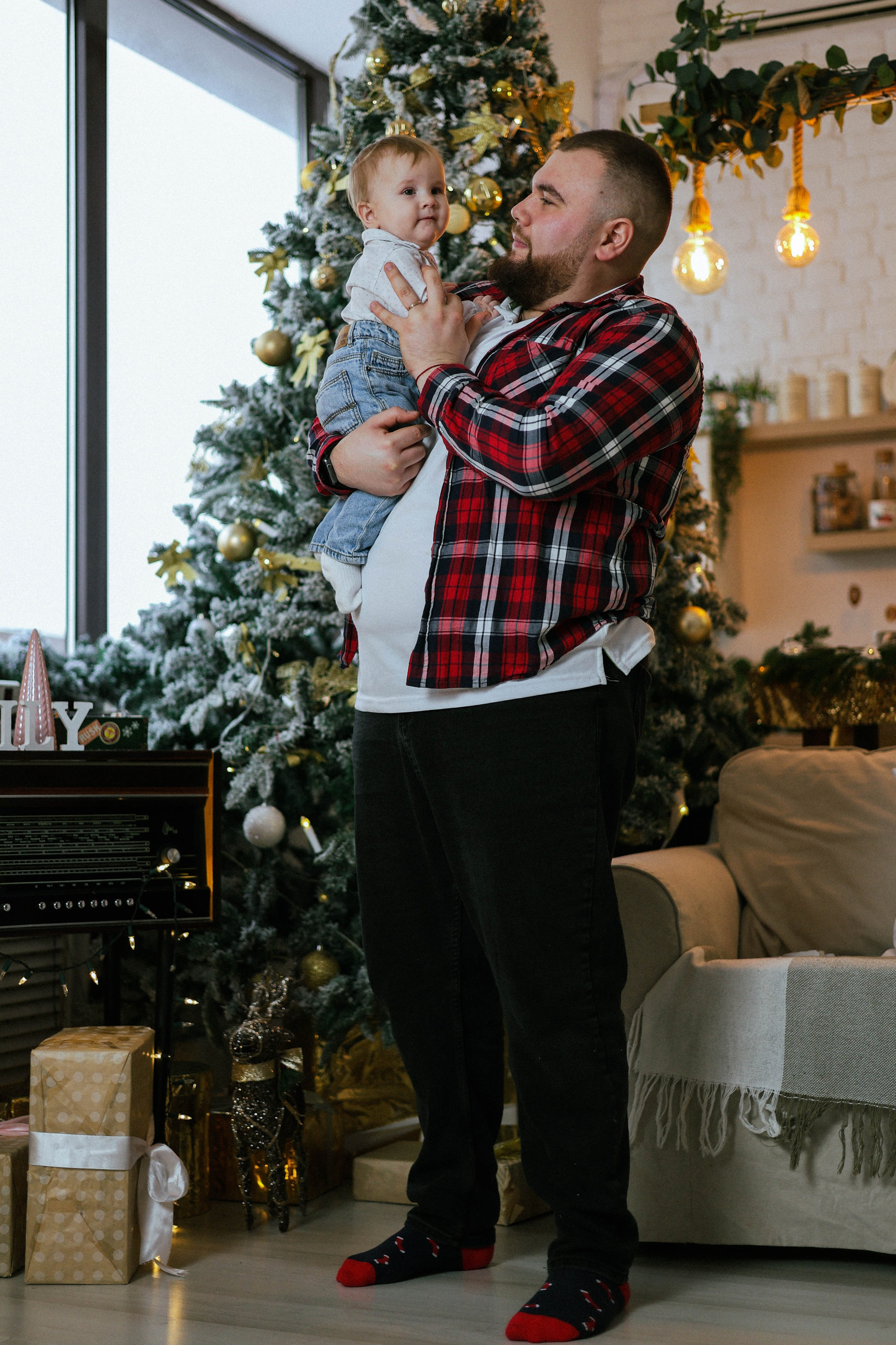 Новогодняя история «Валентина и ее семья». Фотограф в Москве Анастасия Калинина