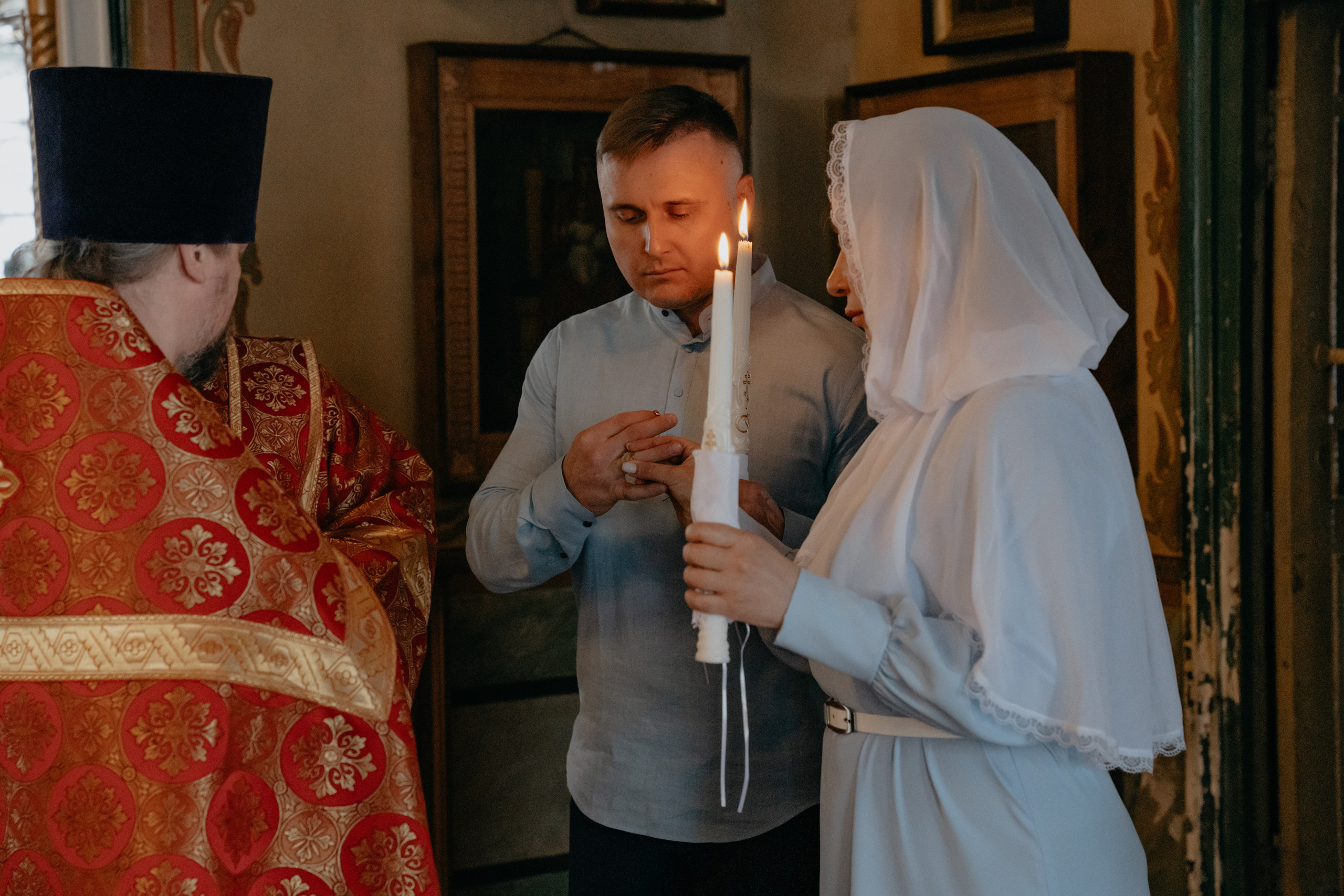 Таинство церемонии венчания. Храм Иоанна Предтечи