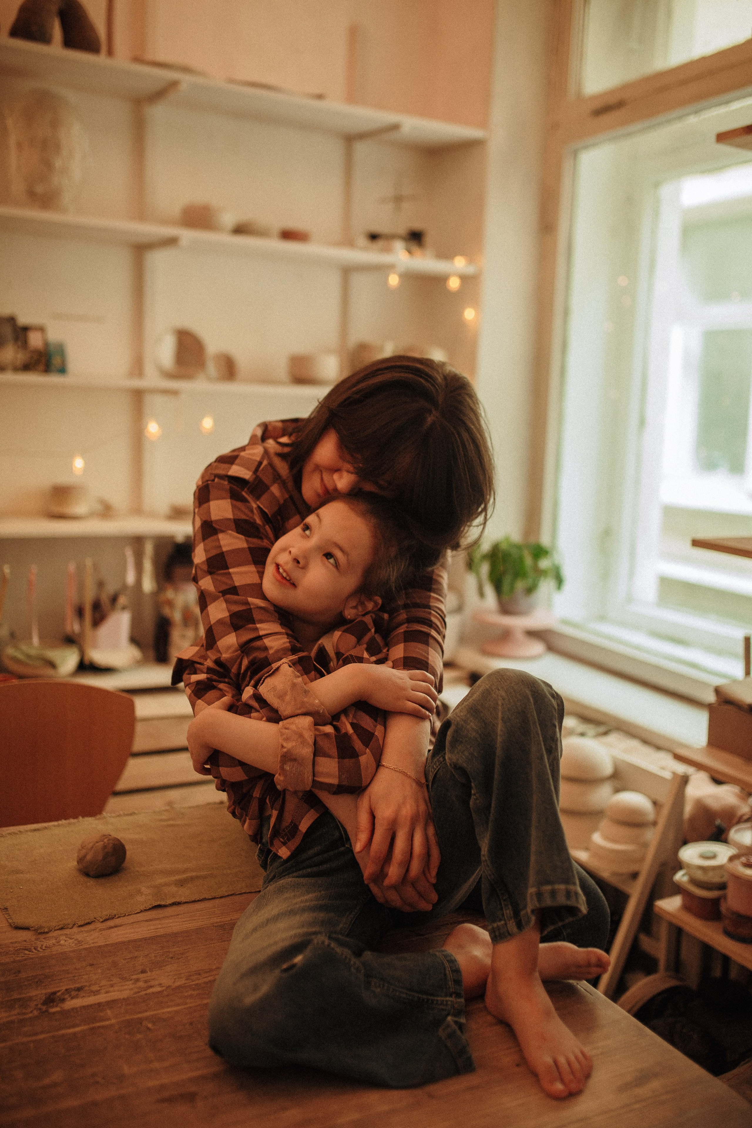 Дина & София гончарная. Семейный и Свадебный фотограф в Санкт-Петербурге Плохая Екатерина