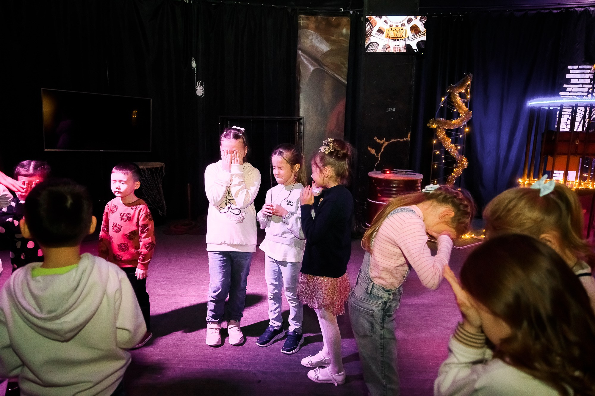 Фотосъемка детского дня рождения на квесте. Фотограф в Саратове Ольга Мазлова