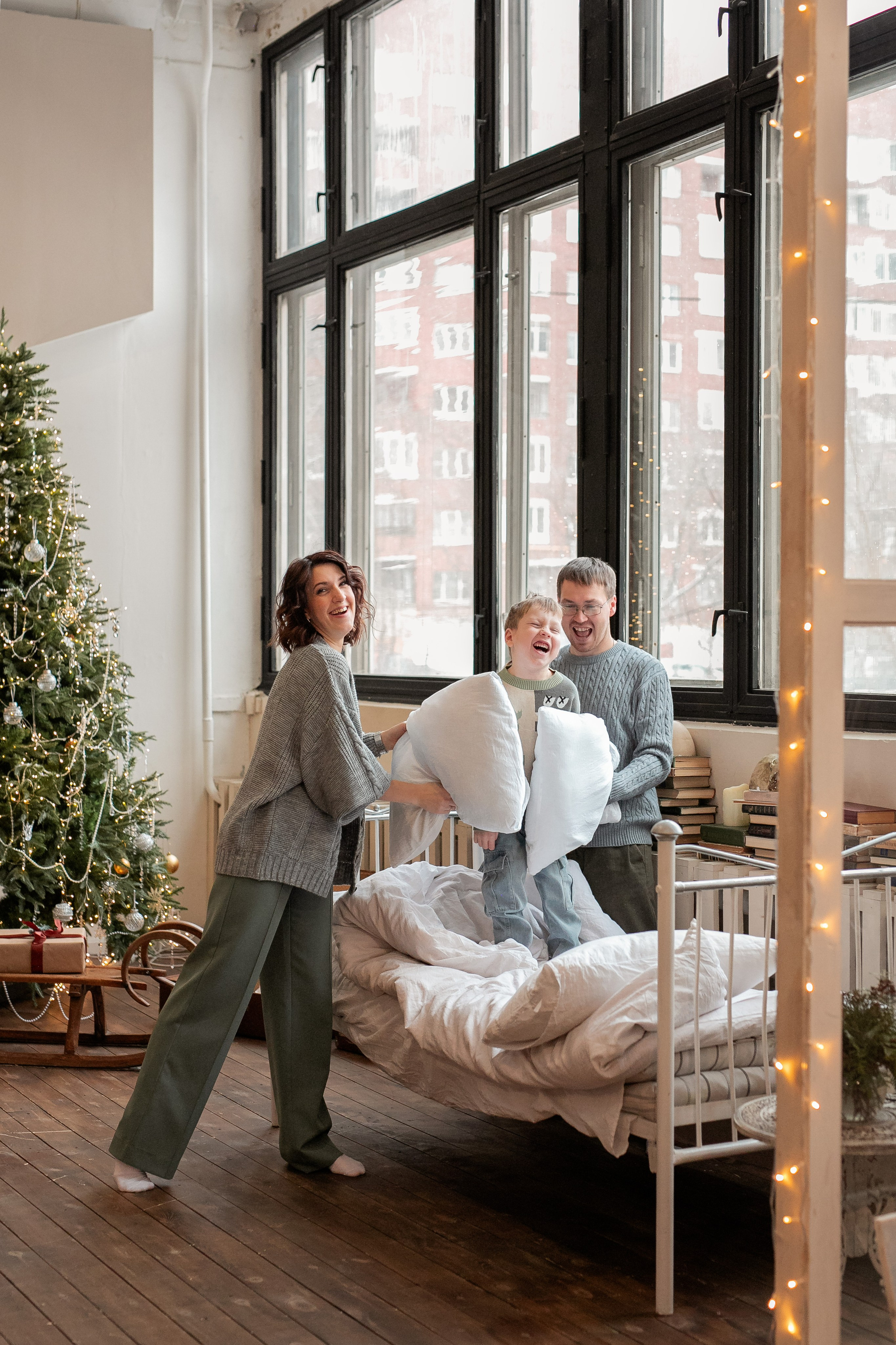 Новогодняя Семейная. Фотограф Анастасия Петрова