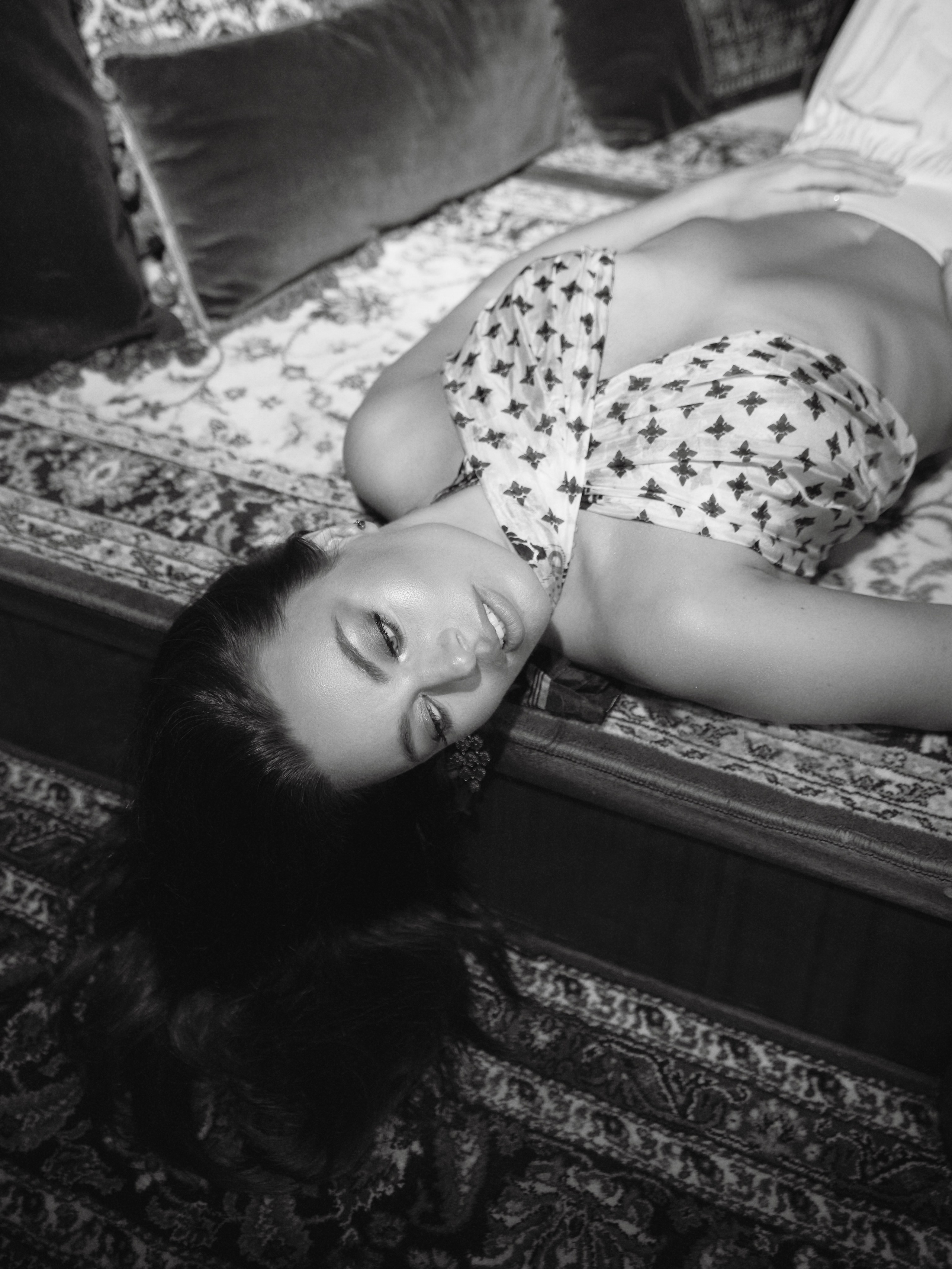 Дарья Дубровская на ретро-теплоходе Ласточка. Фотограф в Санкт-Петербурге Юлия Магдич