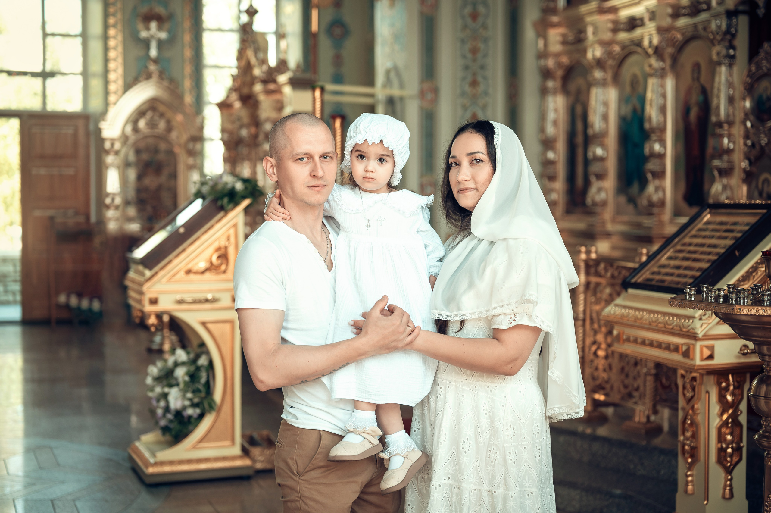 Двойное Крещение. Фотограф на Крещение и Венчание в Оренбурге и Оренбургской области Наталья Мулина