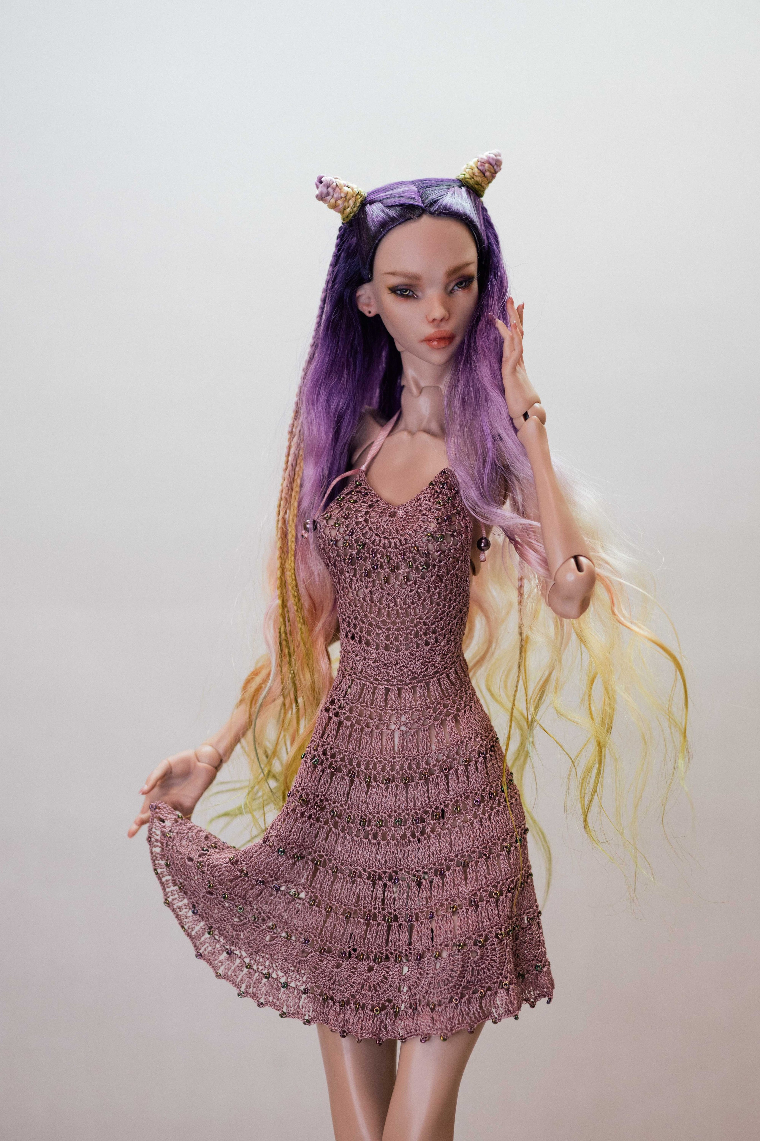 2023 и ранее. Ombra di seta — эксклюзивная одежда ручной работы для авторских кукол