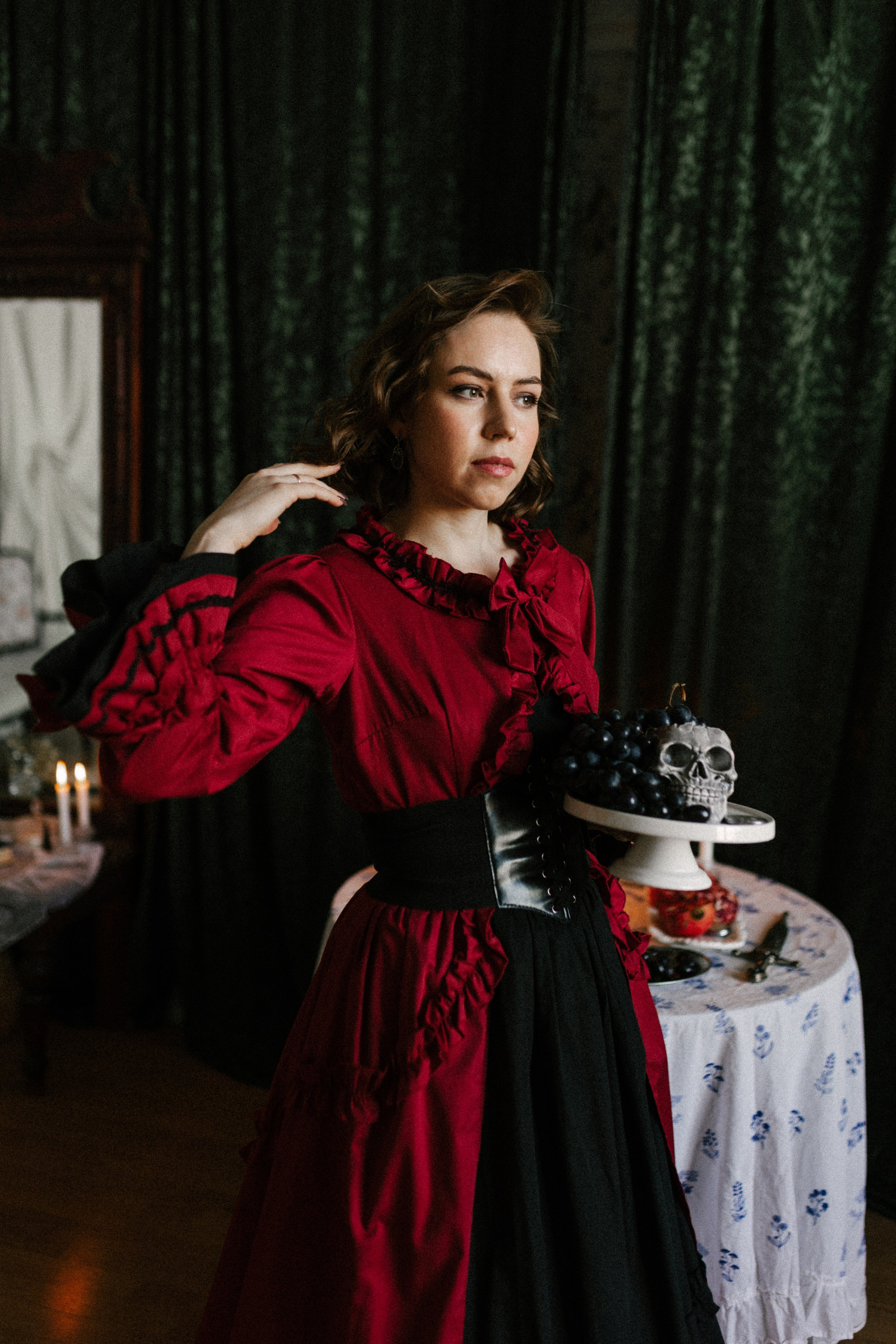 Красное-черное настроение. Свадебный и портретный фотограф — Мария Костина