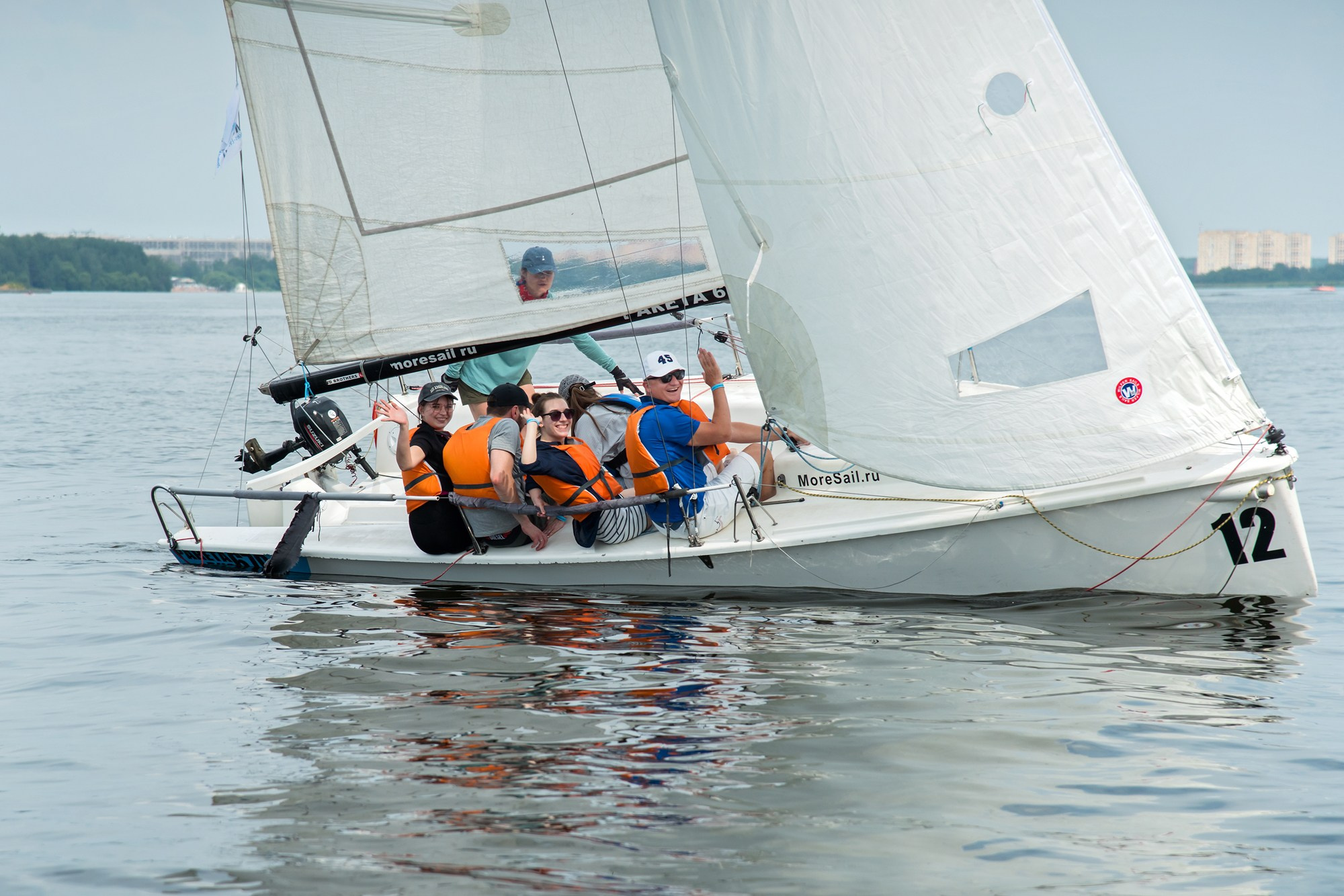 Парусная регата. Anzhina1.wfolio.pro