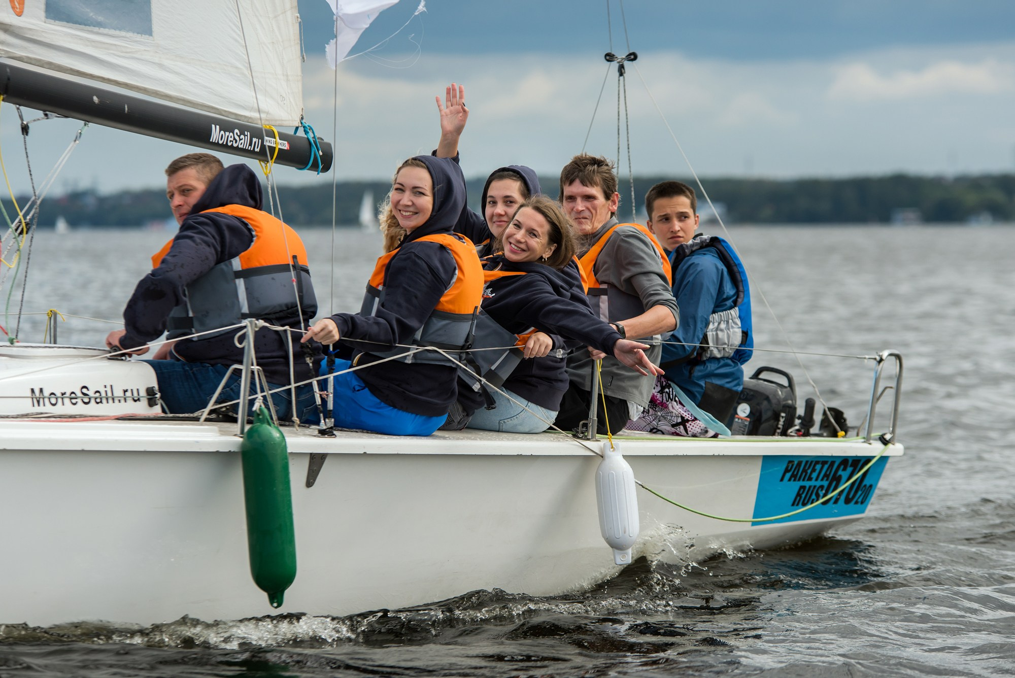 Парусная регата. Anzhina1.wfolio.pro