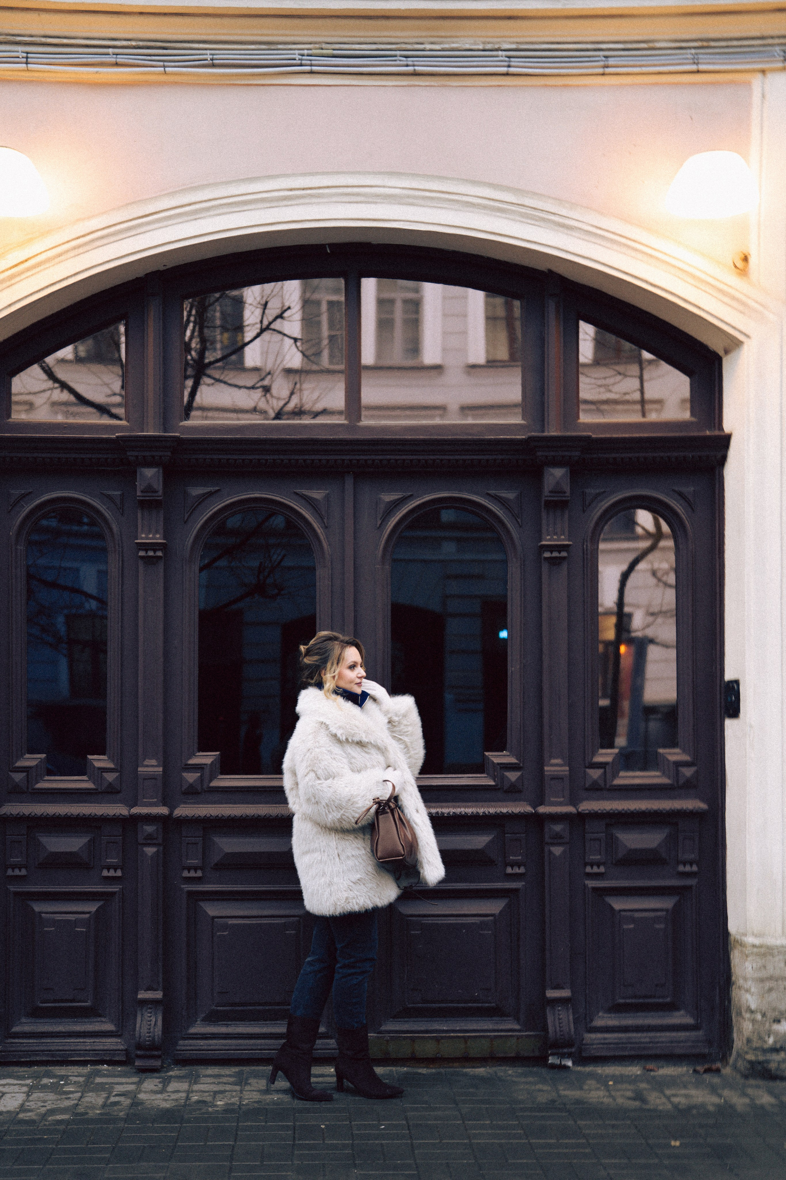 НОВОГОДНЯЯ ФОТОСЕСИИЯ В СТУДИИ ДЛЯ ДЕВУШКИ И ПРОГУЛКА ПО ЧЕРНЫШЕВСКОЙ. Профессиональный фотограф, Санкт-Петербург — Виктория Богомолова