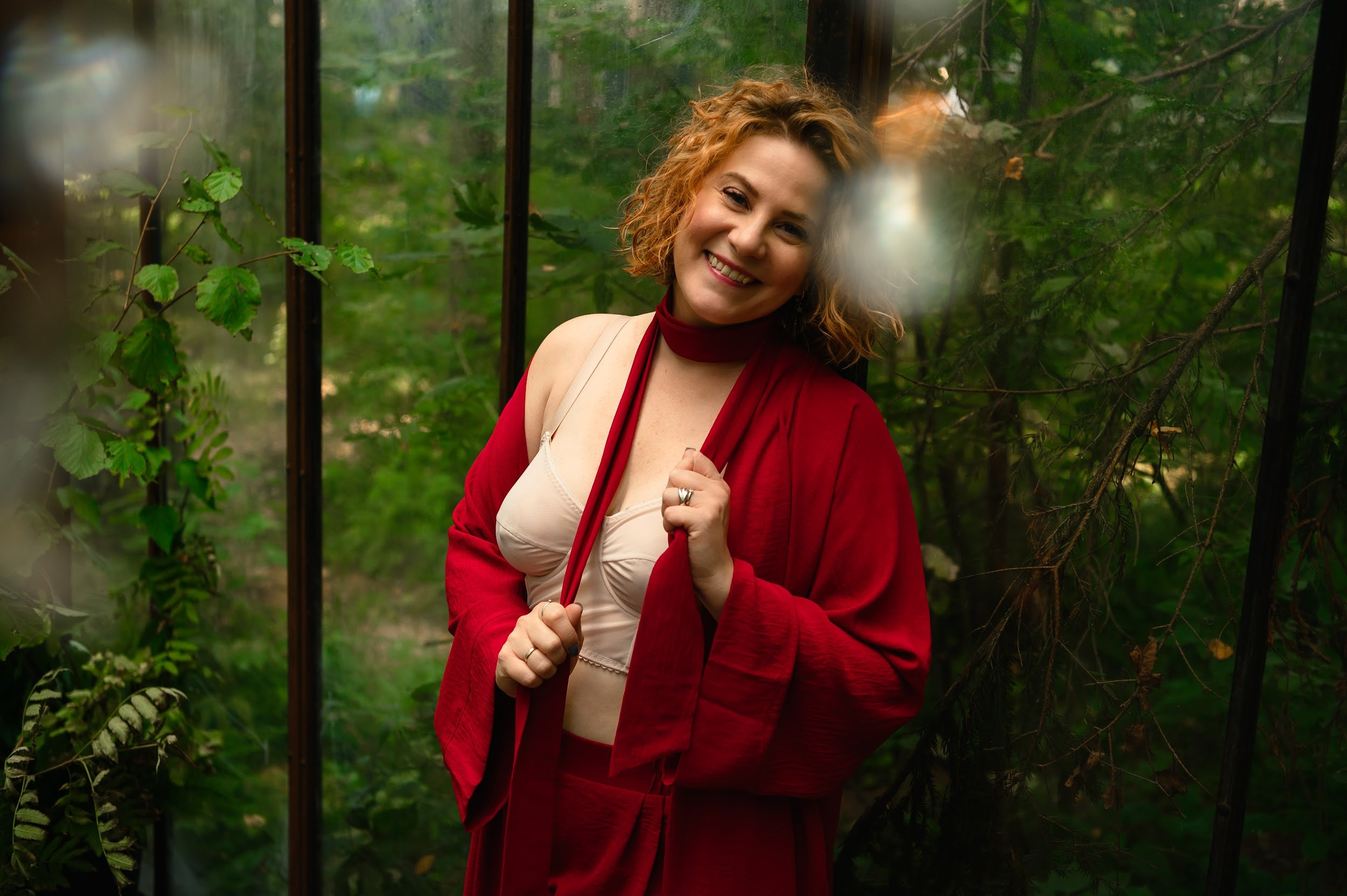 Анастасия. Оранжерея. Фотограф Марина Росси