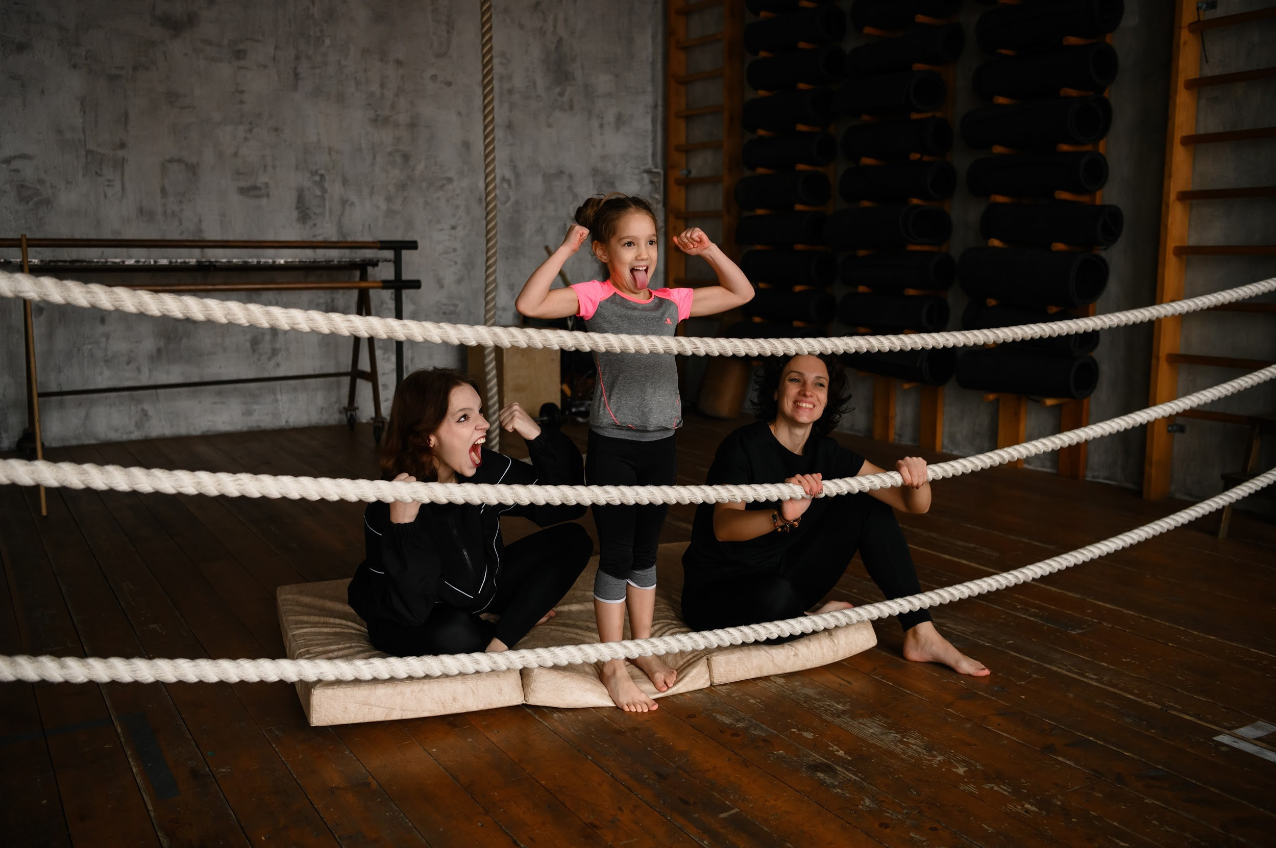 Спортивная семья. Фотограф Марина Росси