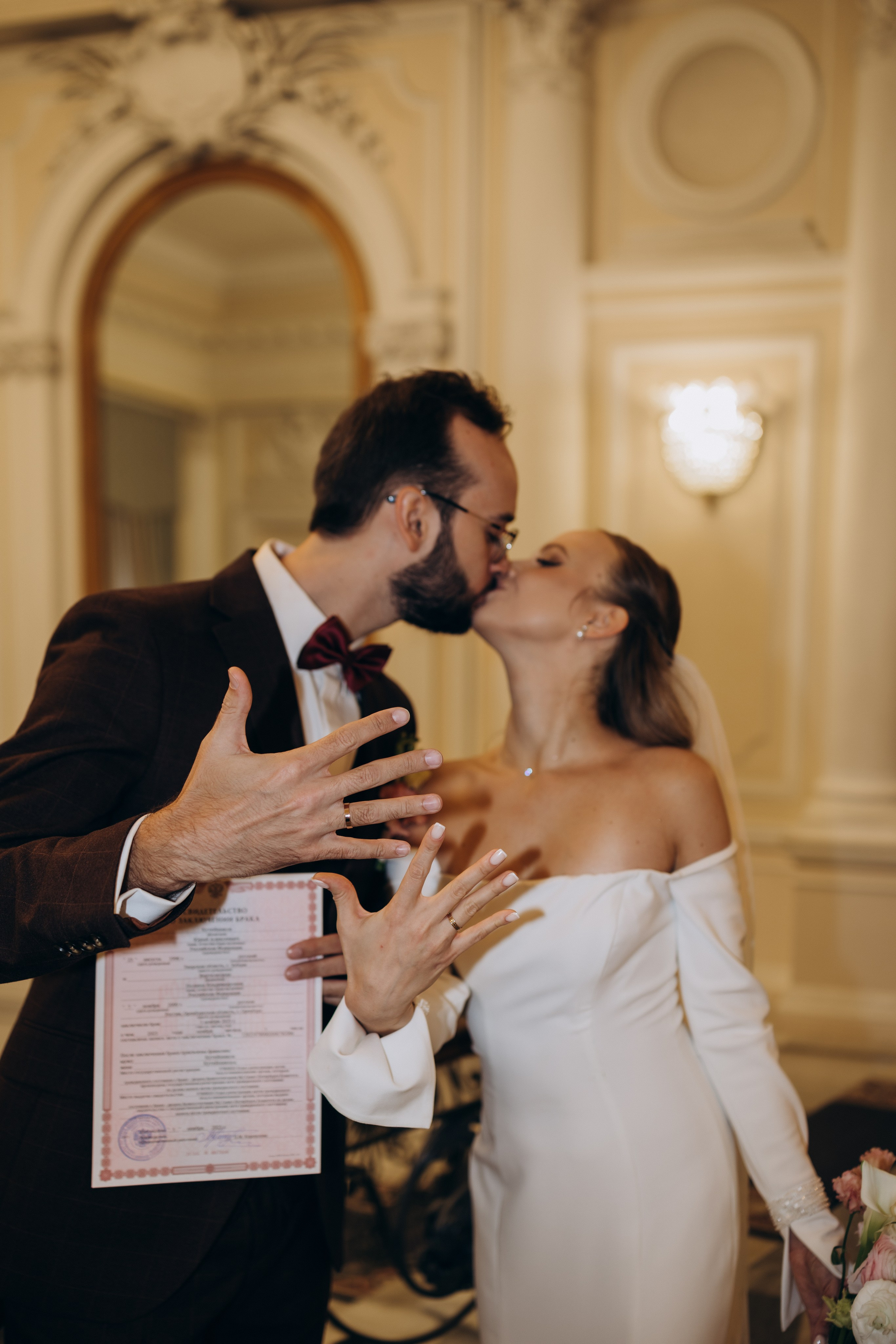 Юра и Полина | 2-й дворец и Половцова. Свадебный и love story фотограф в Санкт-Петербурге