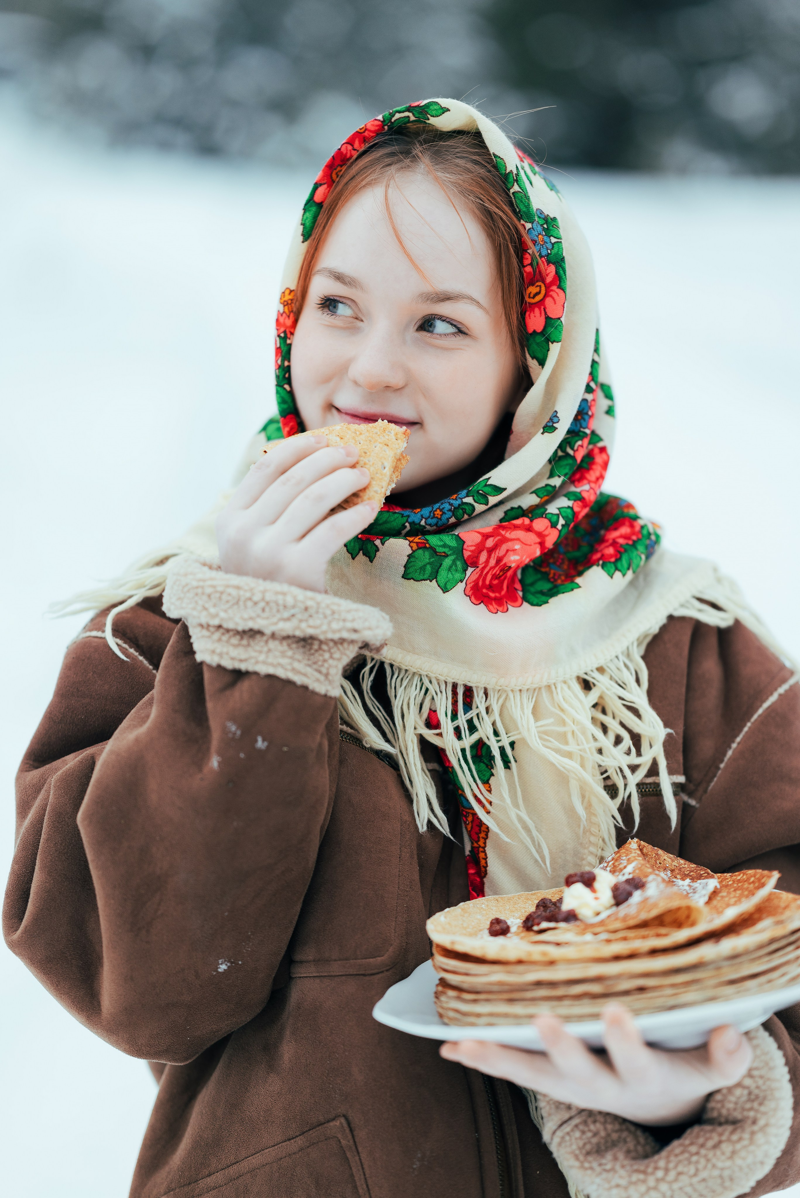 Русская красавица. Фотограф Екатерина Шишкина. Питкяранта. Карелия