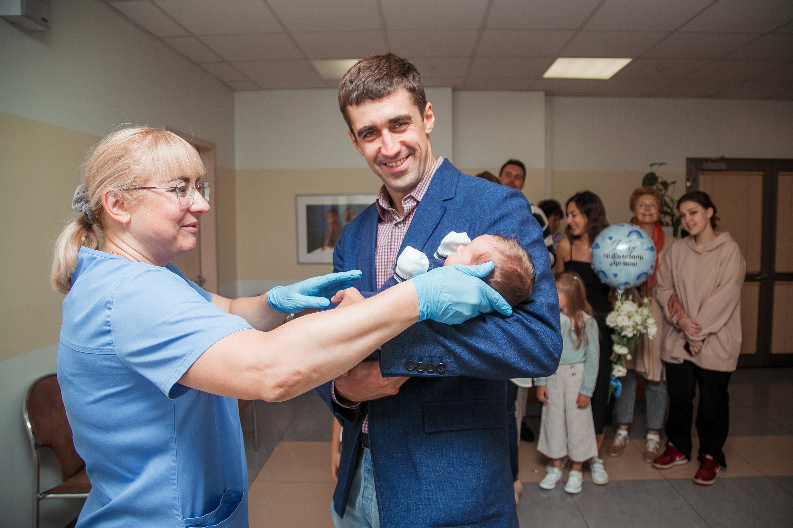 Выписка Андрея. Репортажный фотограф Борис Геер