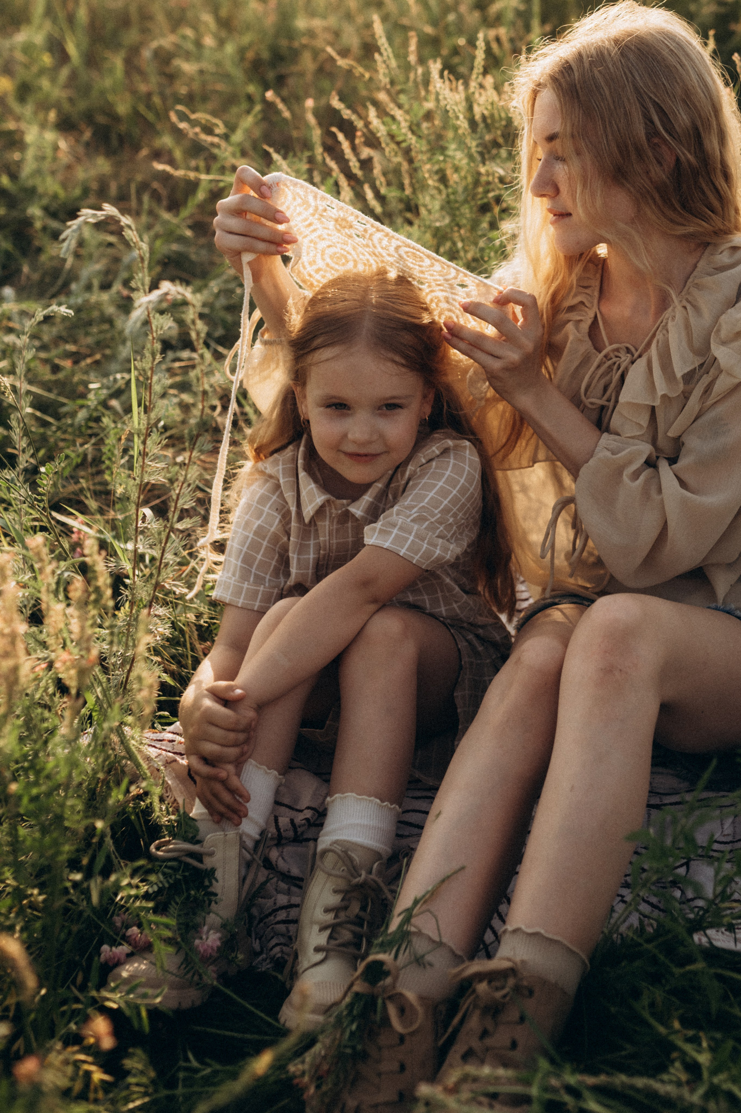 Летний вечер в деревне. Фотограф Мария Стрелкова