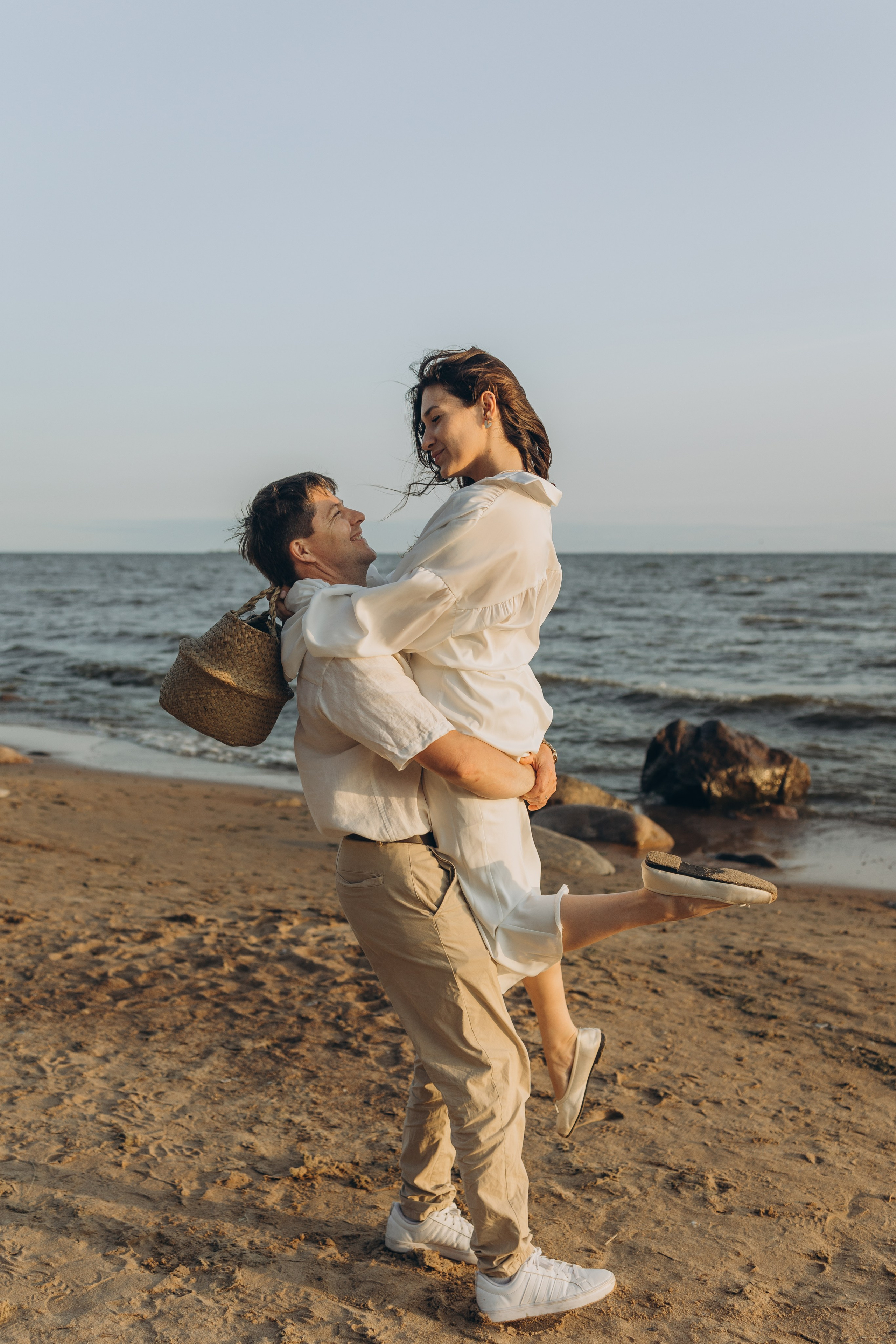 Эмилия, Дмитрий и Демид на Финском заливе. Семейный фотограф в Москве Виктория Ястребинская