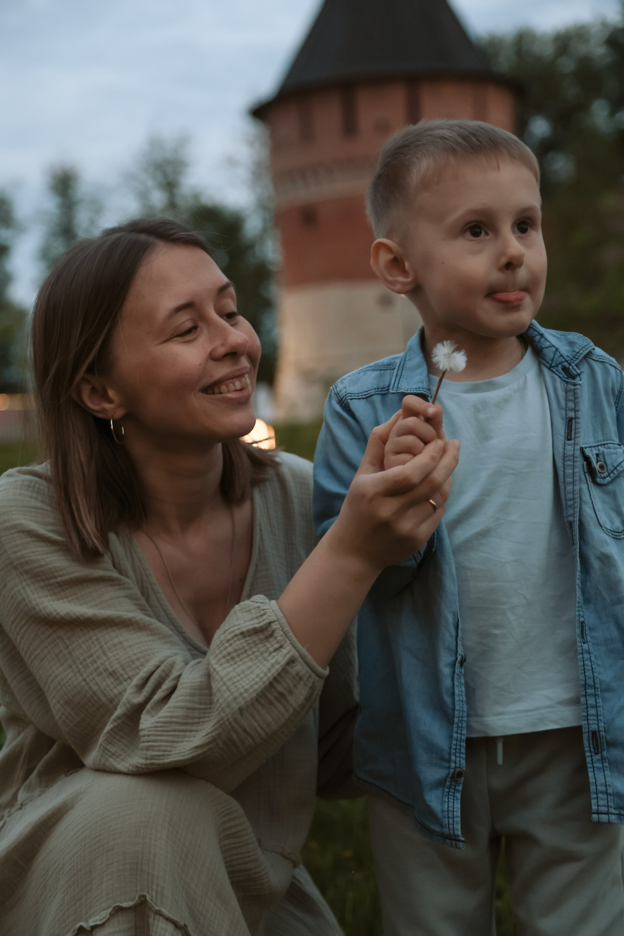 Семейная фотосессия в парке. Фотограф в Санкт-Петербурге Валерия Закатеева