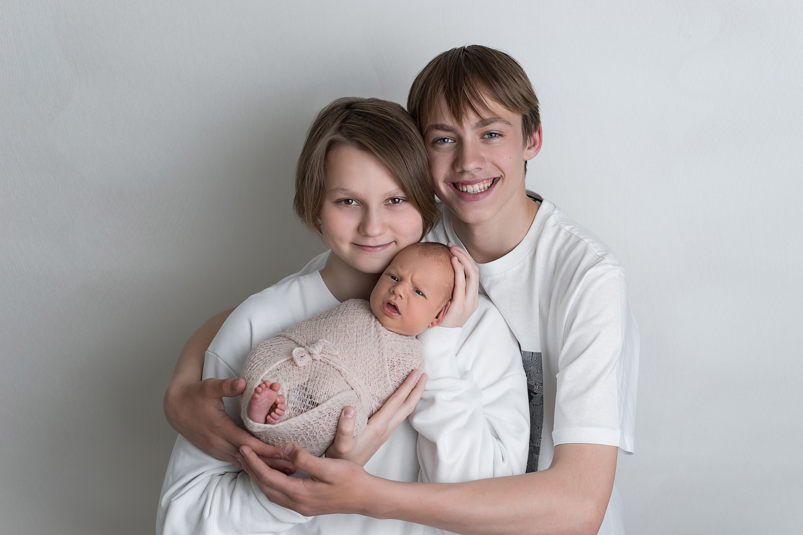 Новорожденные. Фотограф в Новосибирске