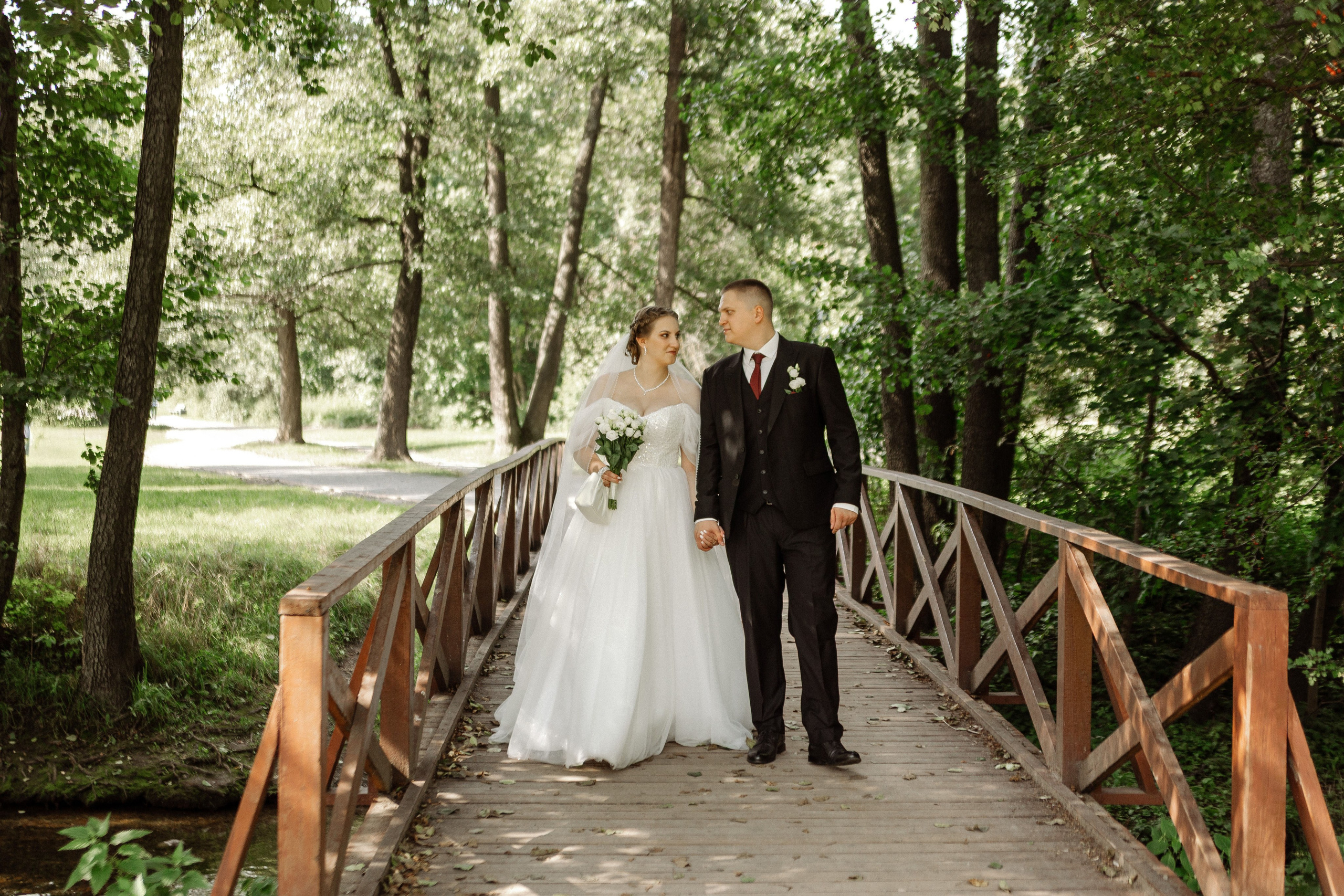 Парк Кузьминки. Свадебный фотограф Маргарита Глумскова