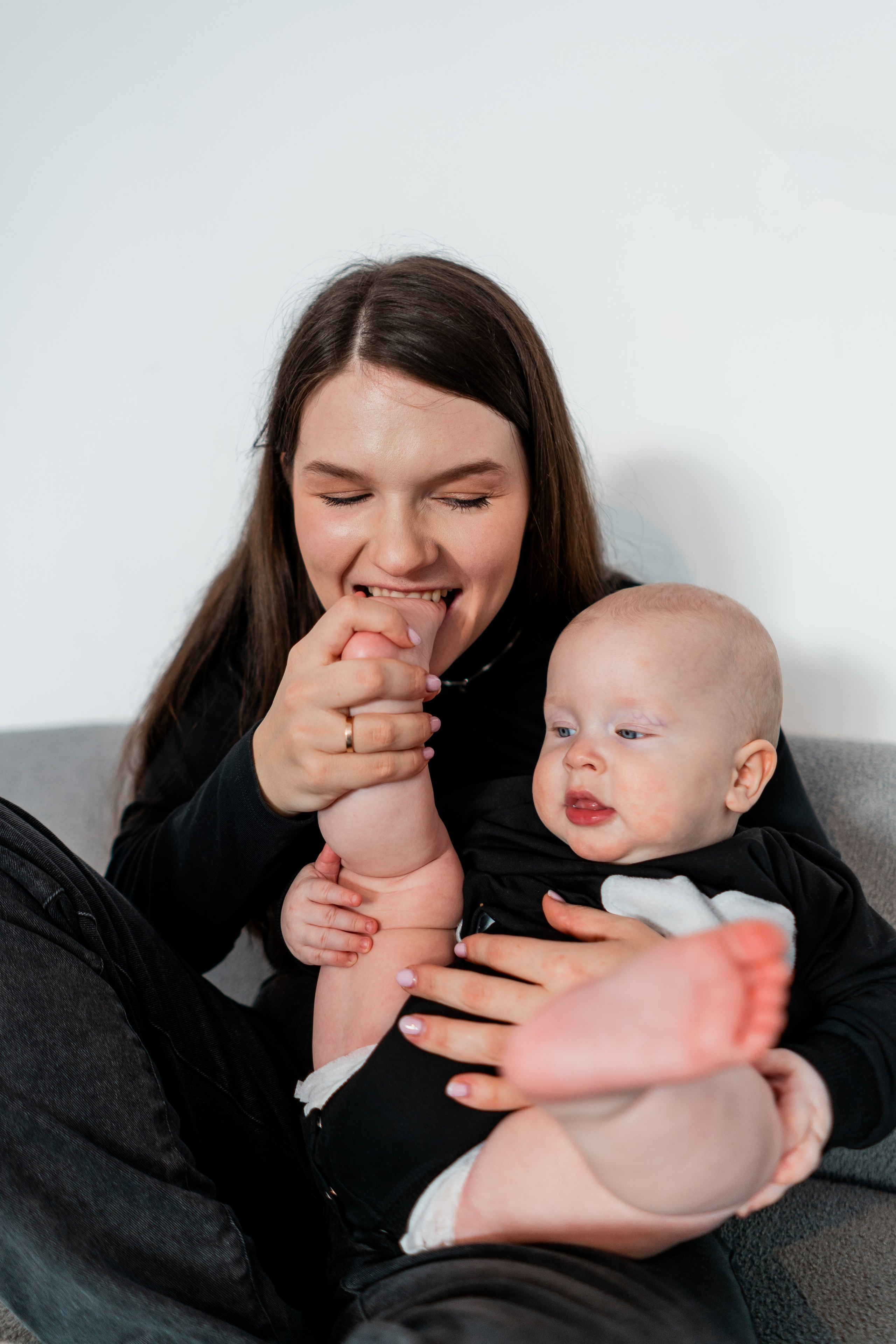 Семейная фотосессия Кристины и малыша Славы в Калуге