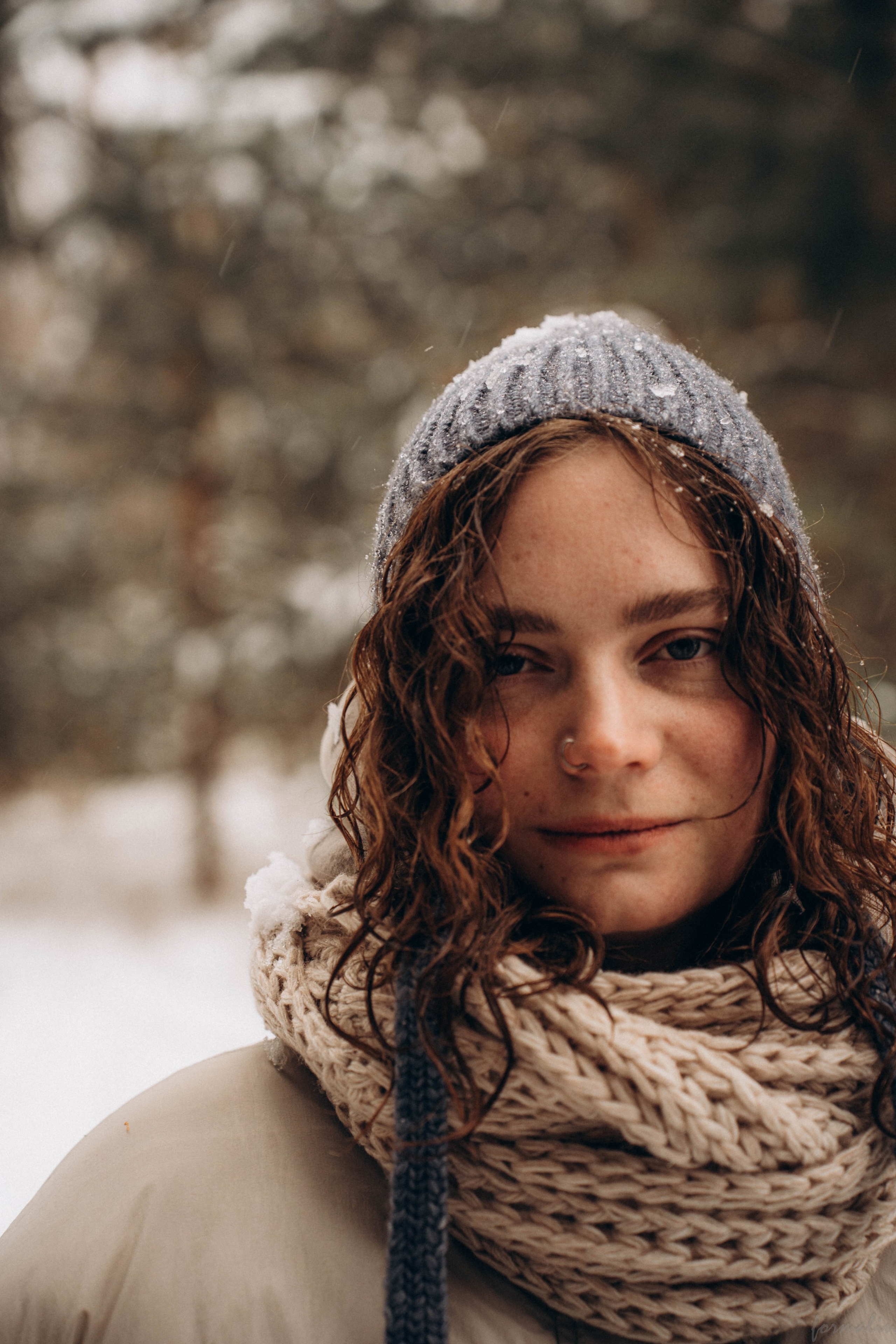 Романтичный снегопад. Алиса Никитцова | Фотограф в Казани