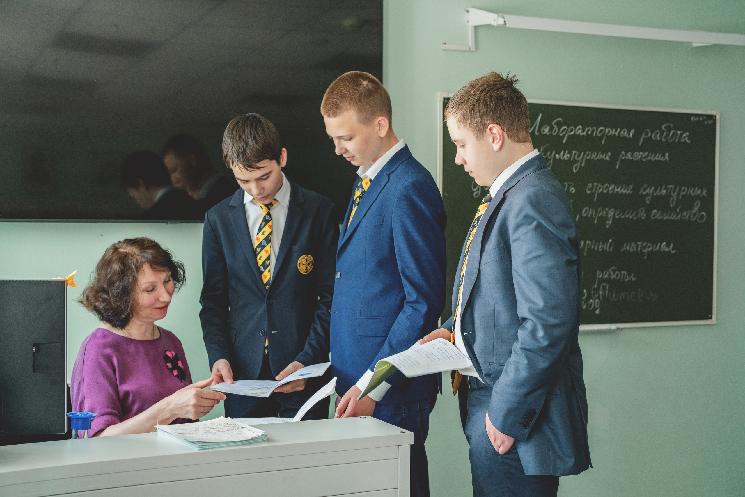 7-й класс. Школьные и выпускные альбомы. Фотограф Елена Голицина