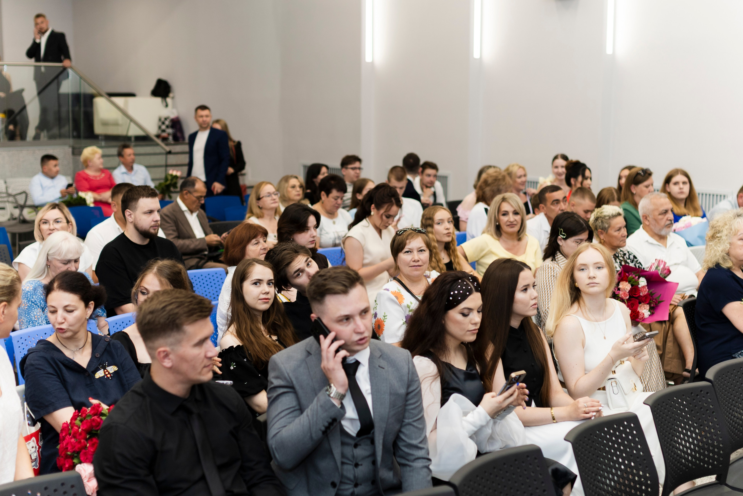 Церемония вручения дипломов. Фотограф Каримов Виктор