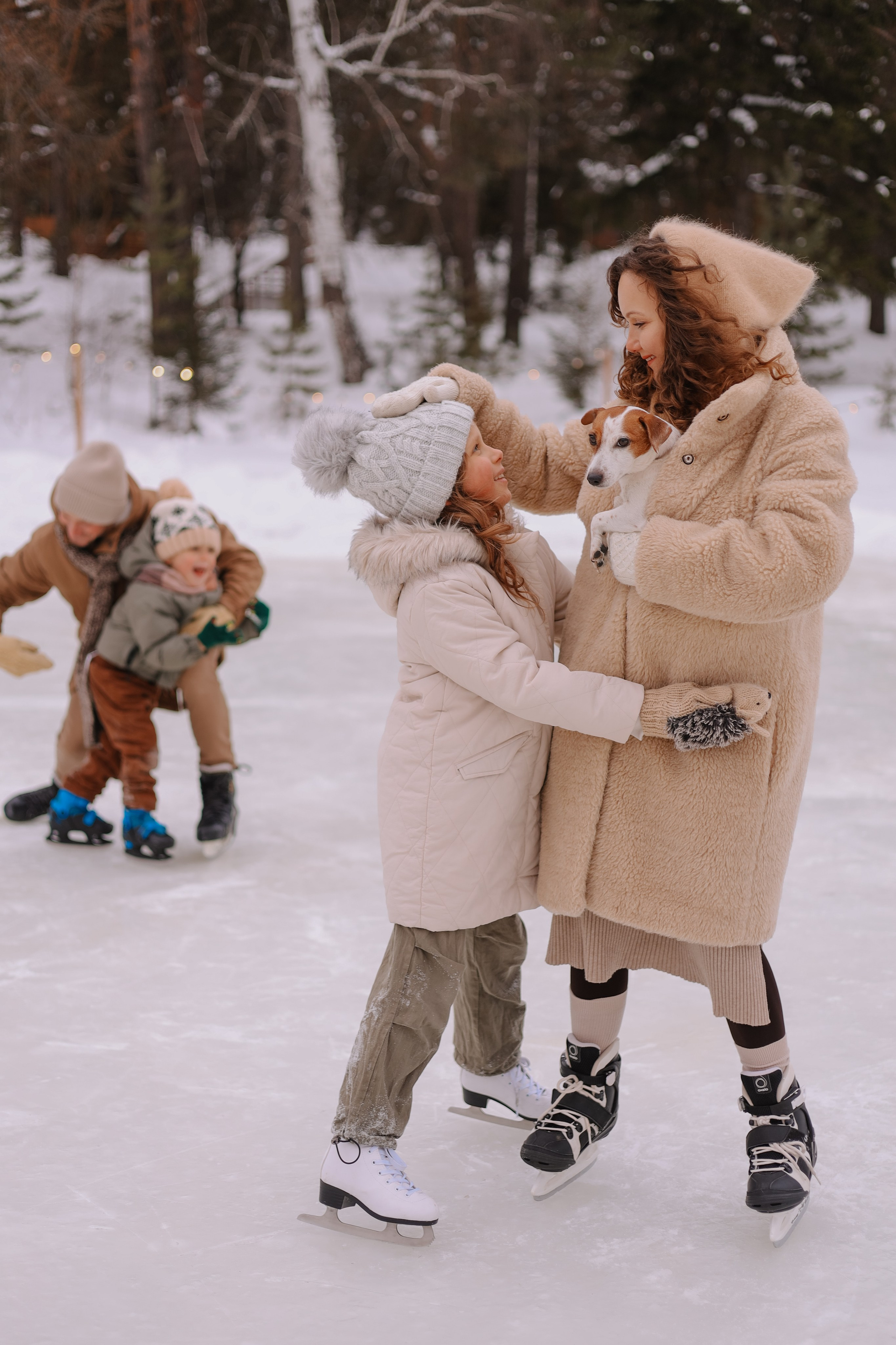 Семья, домик, зима. Marina Shakirova Photography