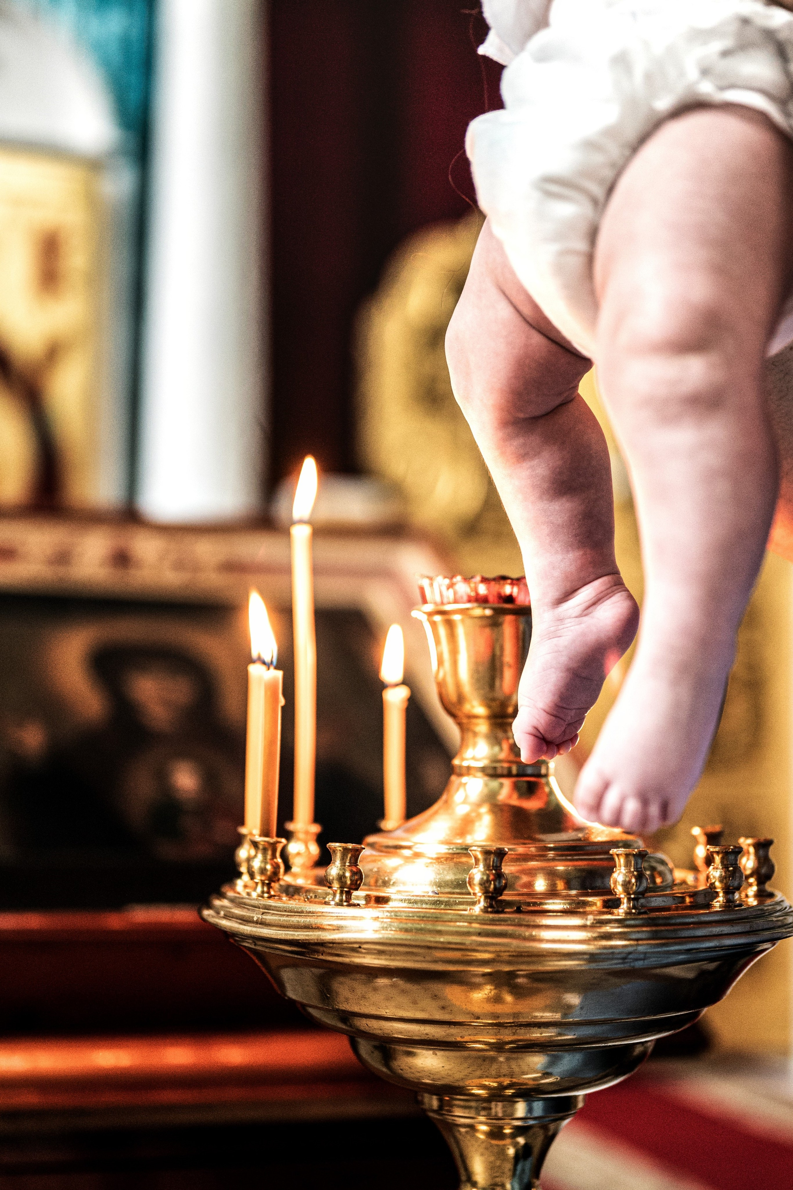 Крещение Анна. Семейный и детский фотограф Москва