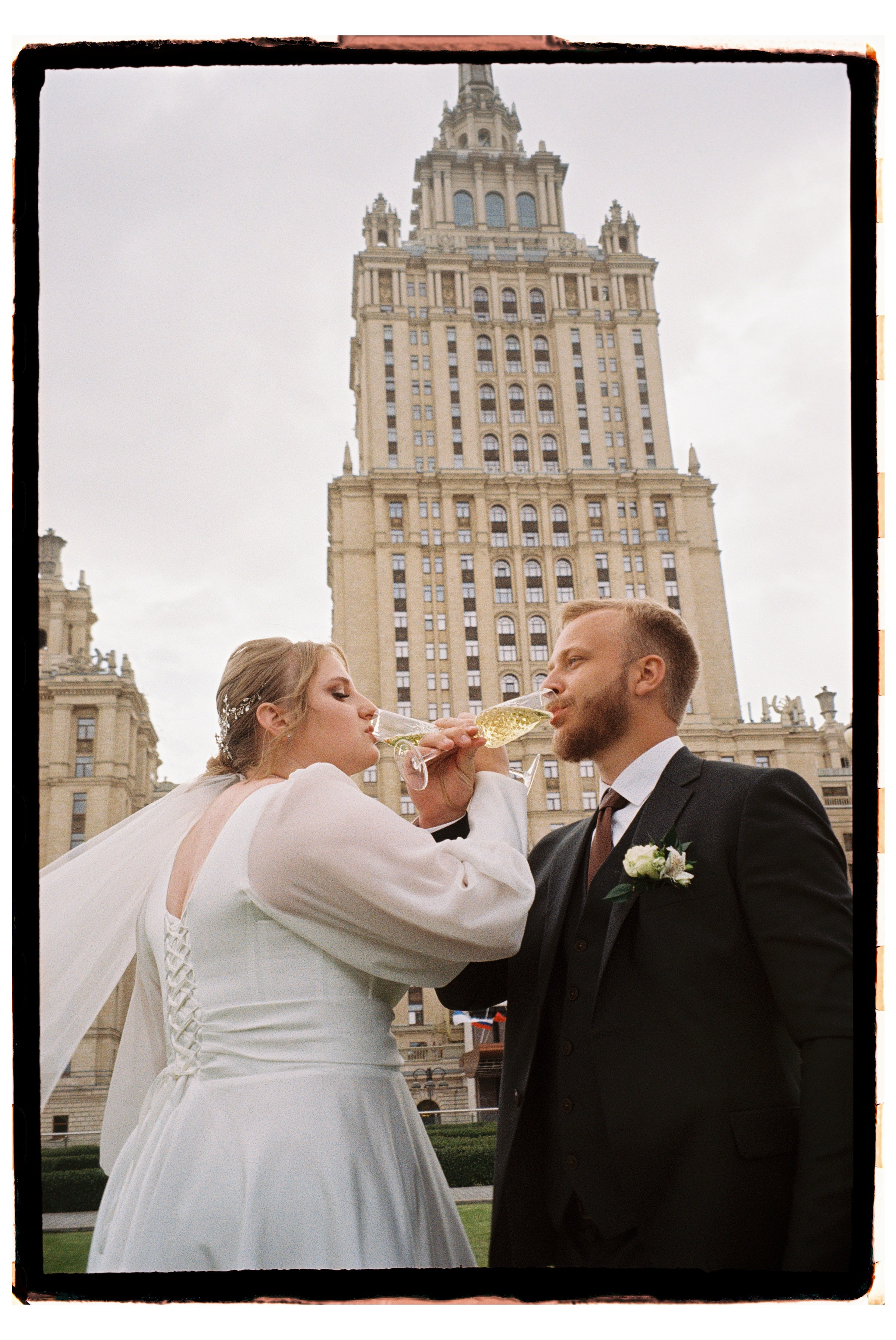 На плёнку (Саша и Настя). Фотограф в Москве — Евгения Прокопенко