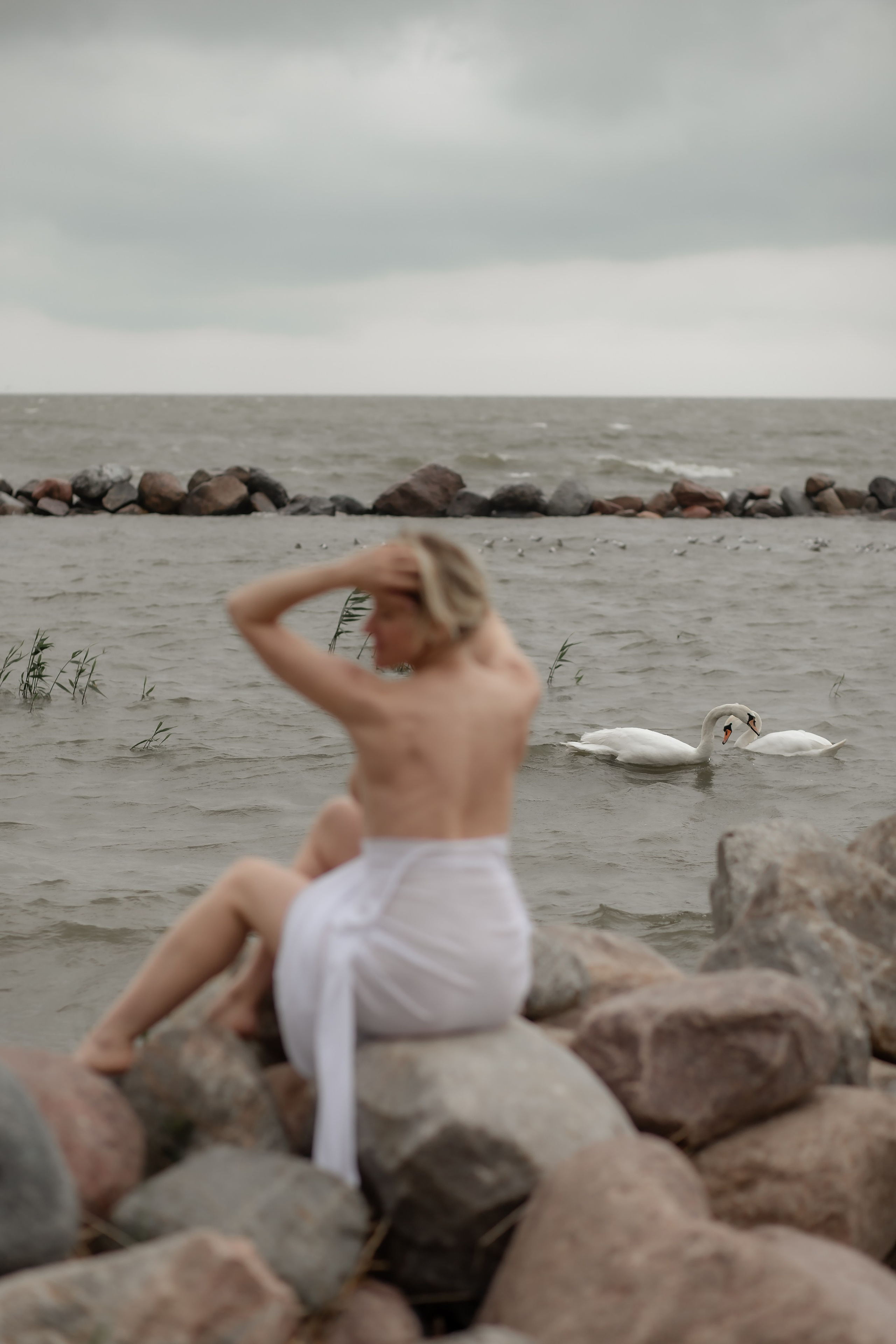 Катя. Маяк в Заливино. Фотограф в Калининграде Решетникова Алина