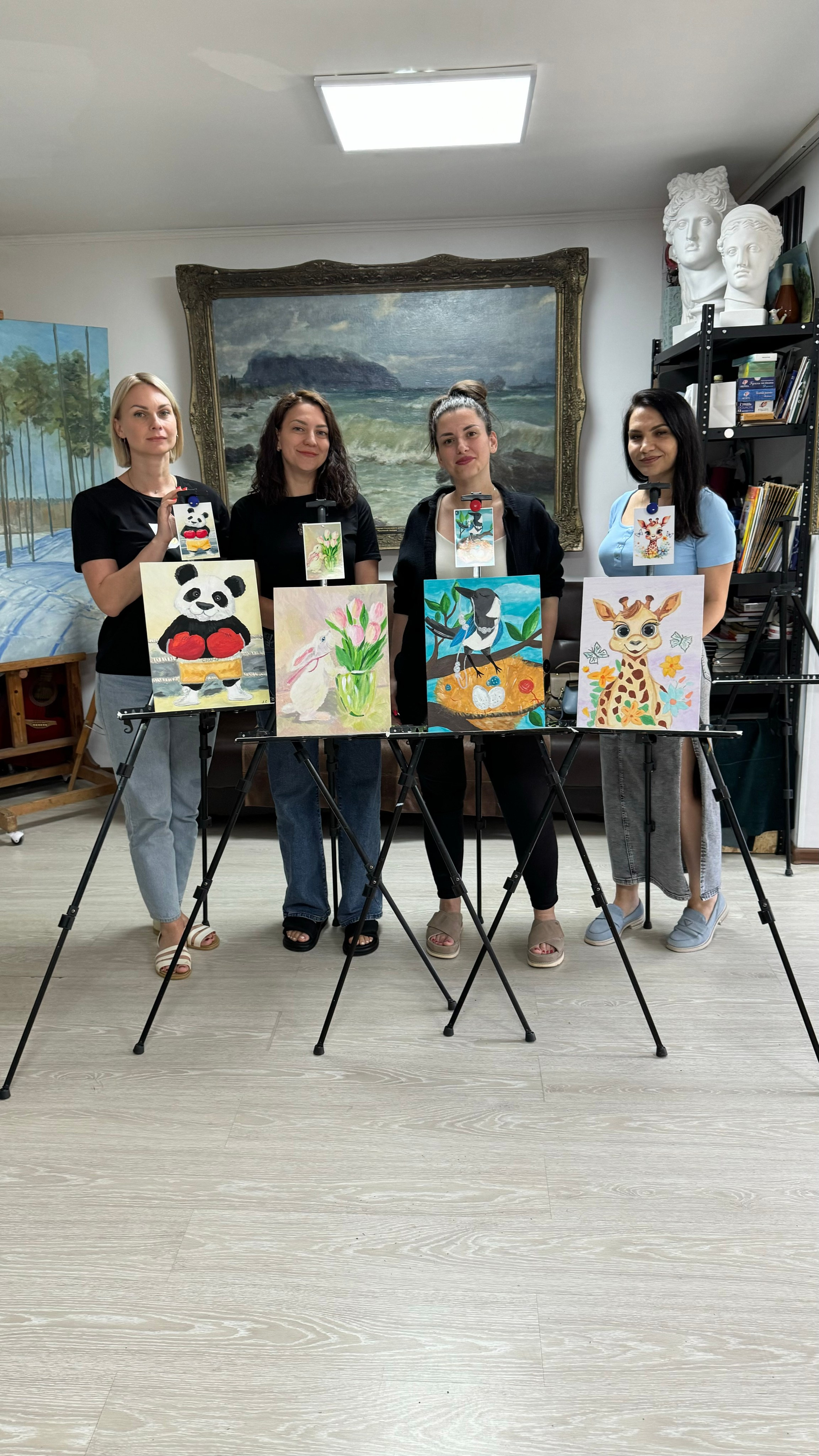 Арт-вечеринки. Арт-вечеринки и мастер-классы в Москве для взрослых и детей