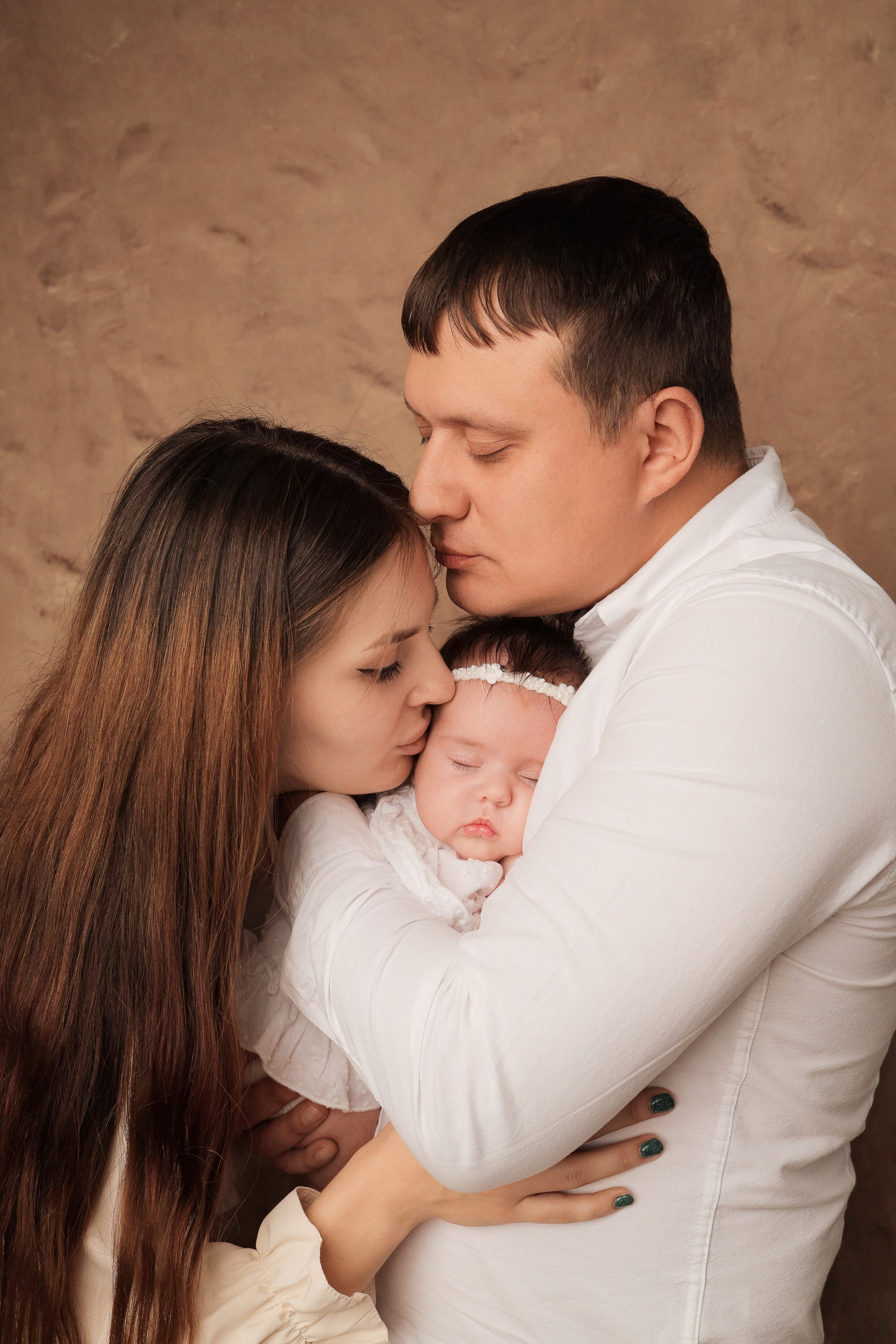 Дариночка, 1 месяц. Фотограф новорожденных в Новокузнецке Анна Горошникова