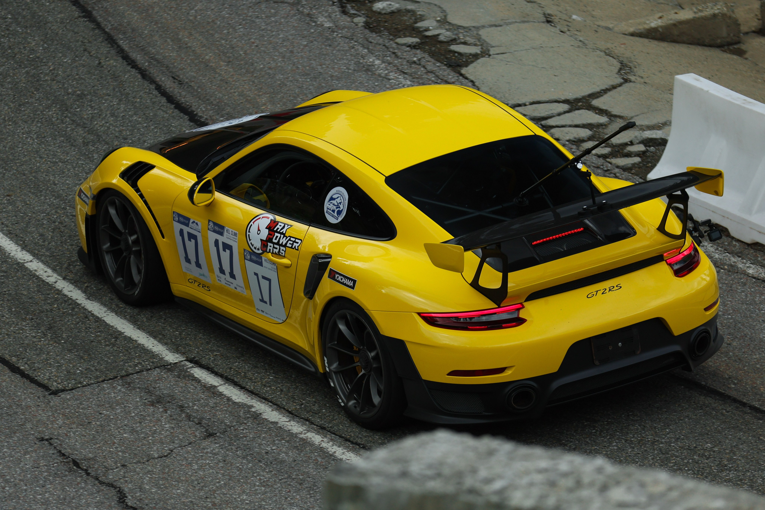 Съемка Porsche GT2 RS