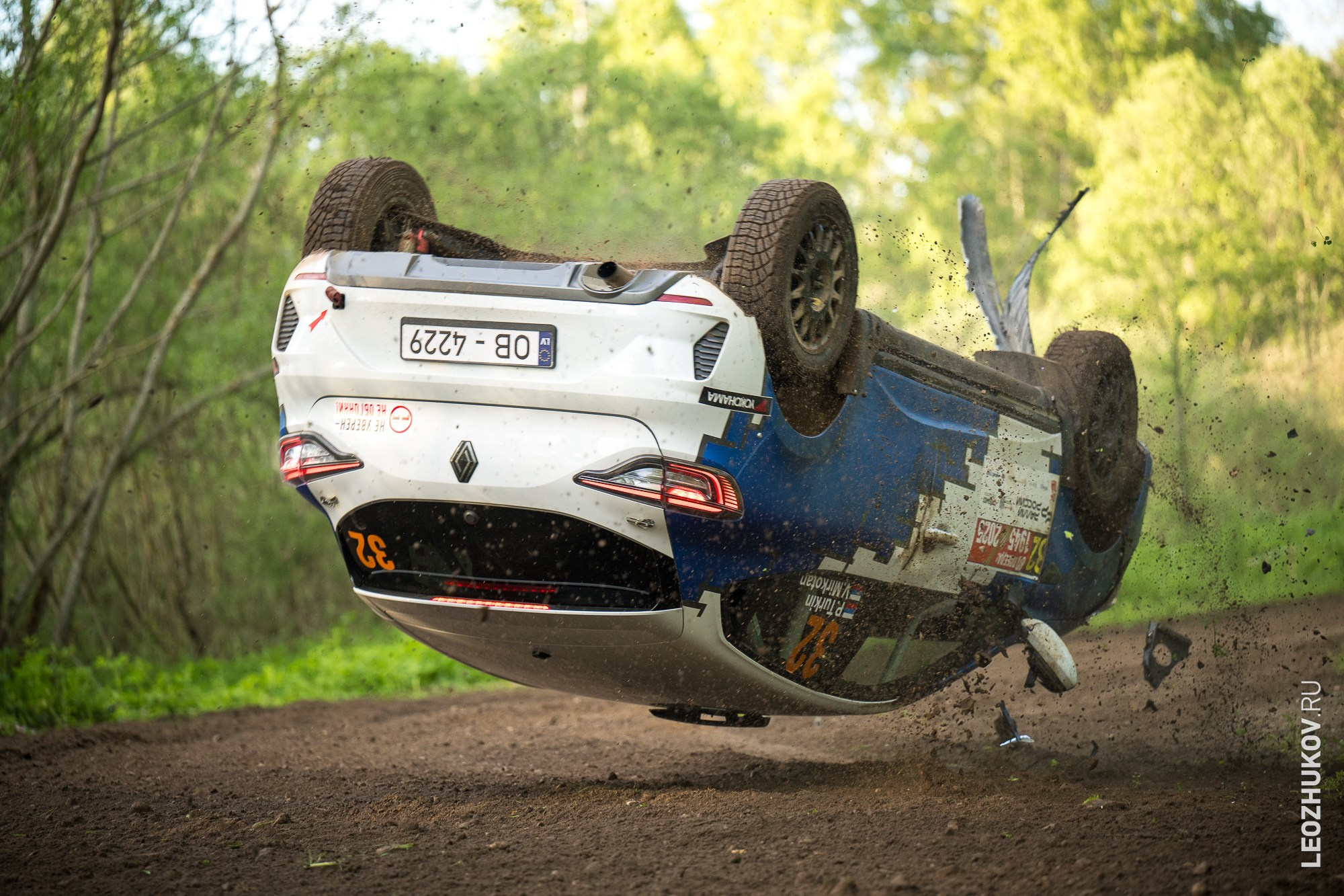 Rally Pushkinskie gory 2025. Sports photographer Leonid Zhukov