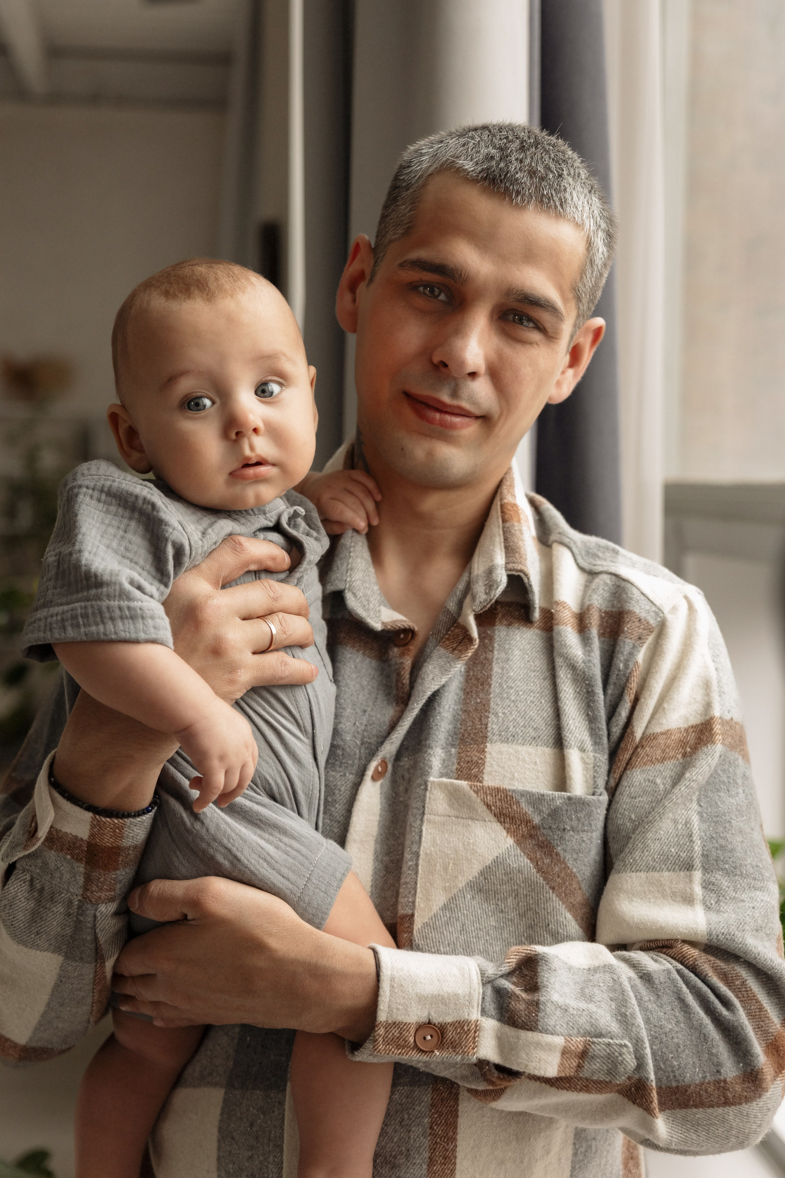 Семейная фотосессия дома. Семейный фотограф в Москве Трубинова Екатерина