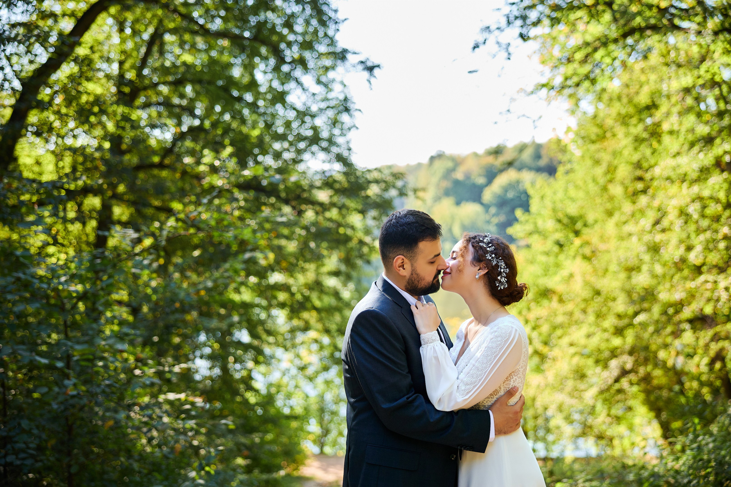 Свадебная фотосессия Царицыно. Свадебный фотограф Сергей Колбинский