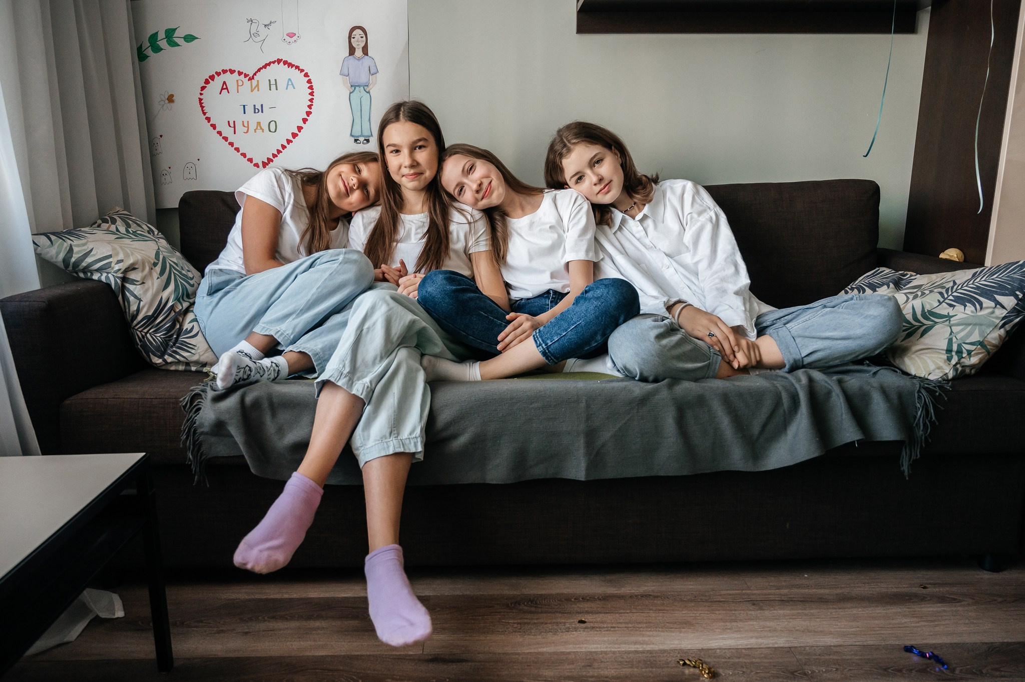 Детский день рождения дома. Свадебный и семейный фотограф из Санкт-Петербурга Климов Анатолий