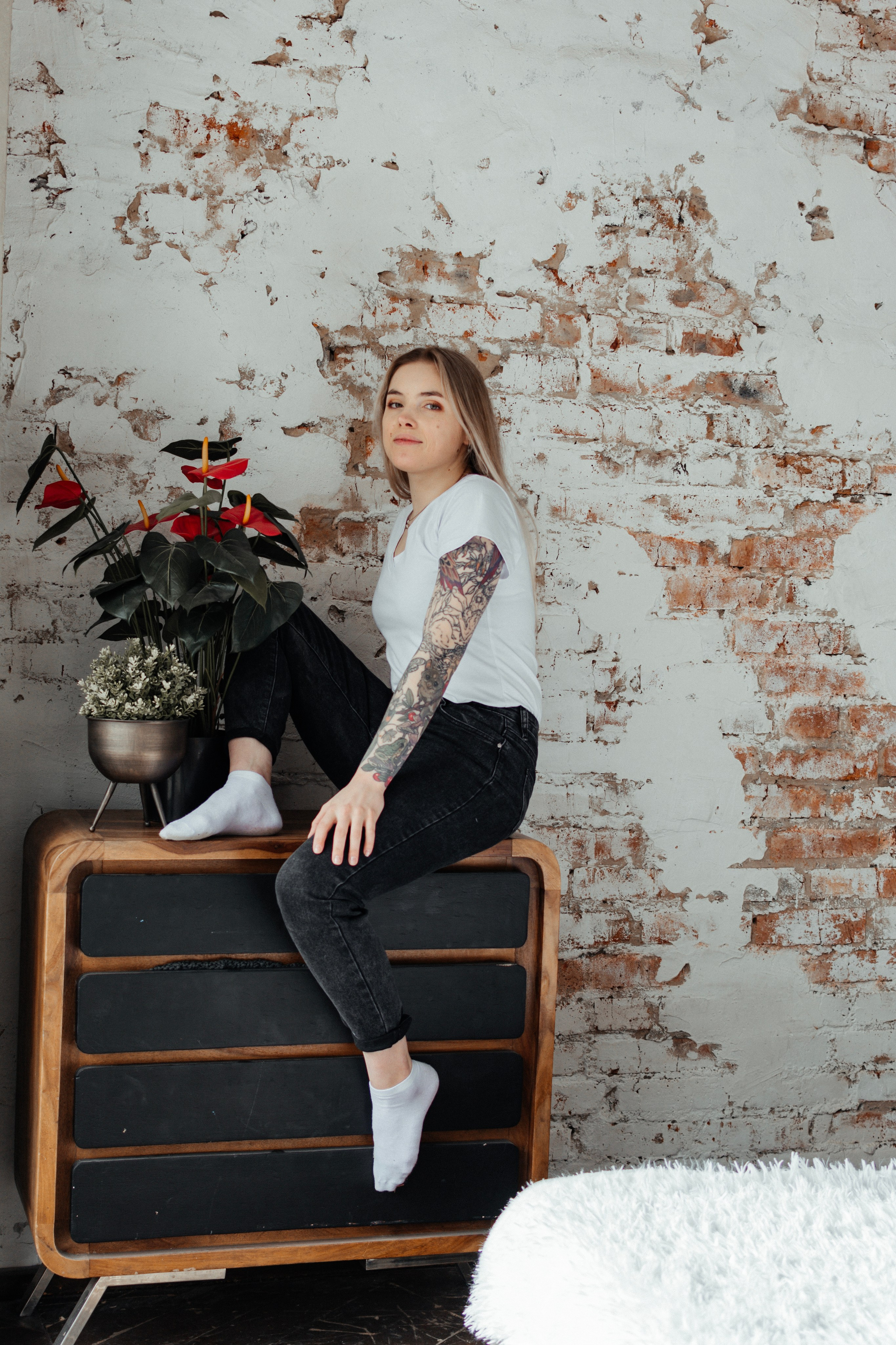 Нежности в студии (Никита, Вера). Портретный и репортажный Фотограф в Москве Александра Комарницкая