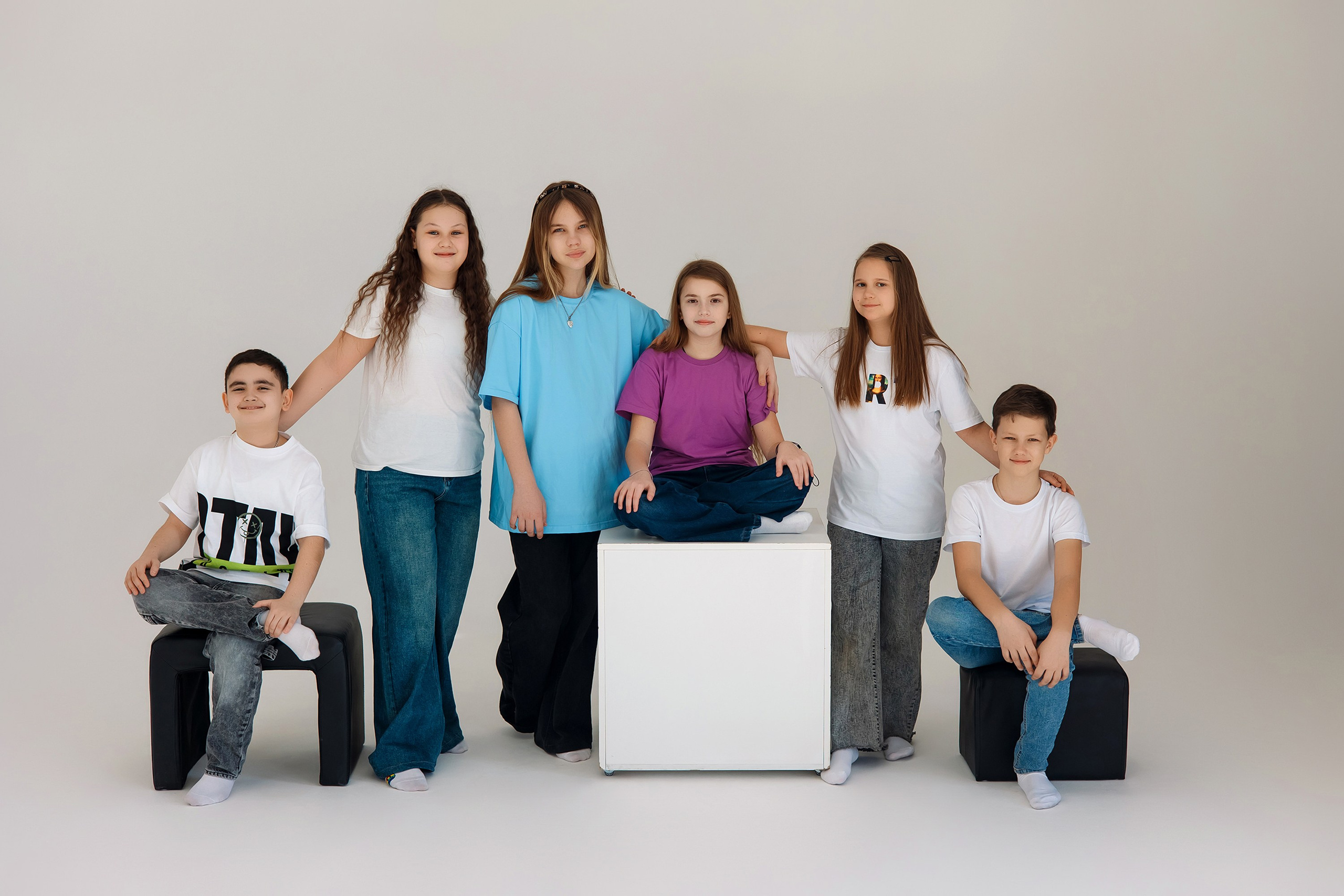 4 класс съемка в фотостудии. Фотограф Любовь Корниенко, Примоский край