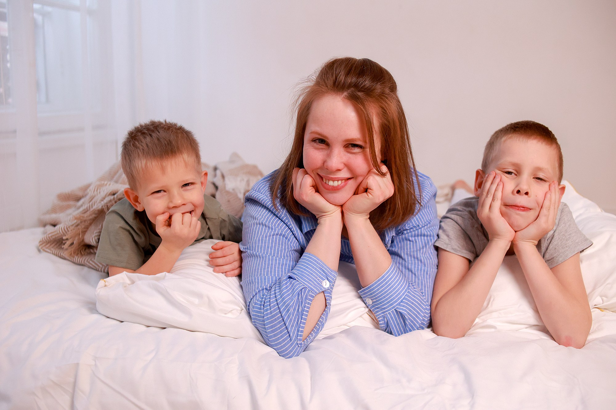 Семейная новогодняя фотосессия