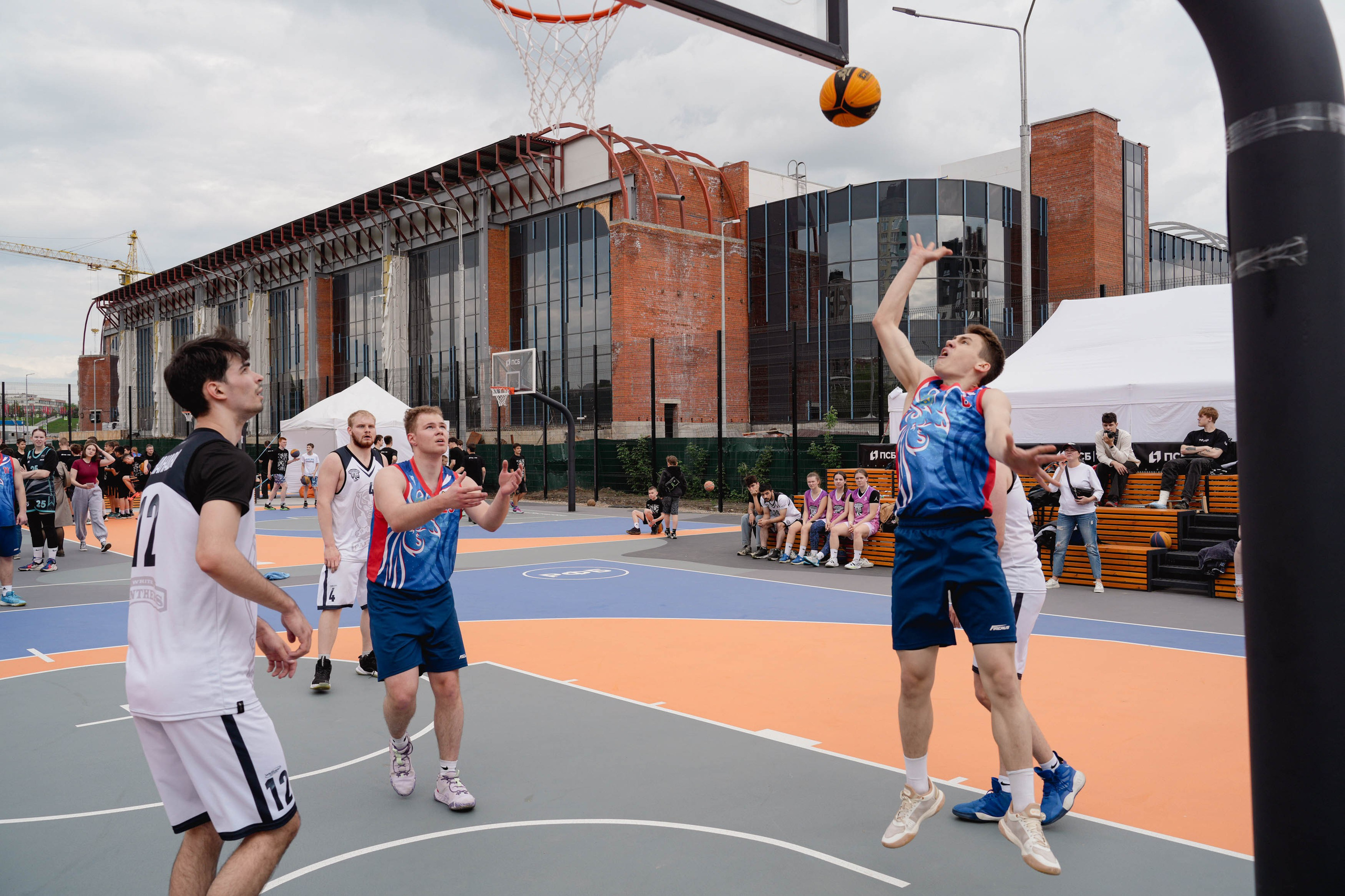 Открытие Центра уличного баскетбола. Спортивный и репортажный фотограф в Иваново Сергей Силкин