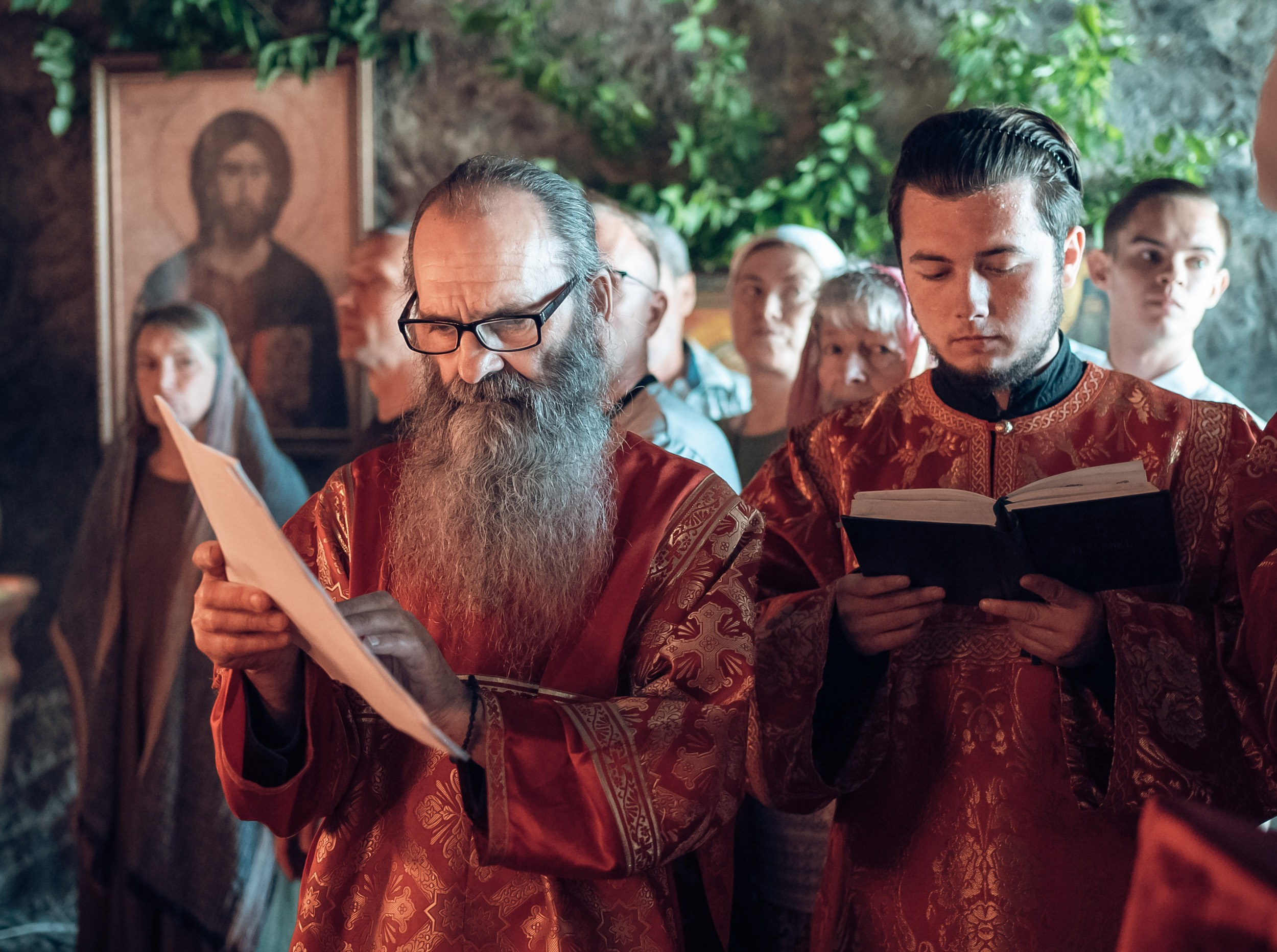 Престольный праздник пещерного скита Вмч.Феодора Стратилата, Крым. Церковный фотограф Севастополь