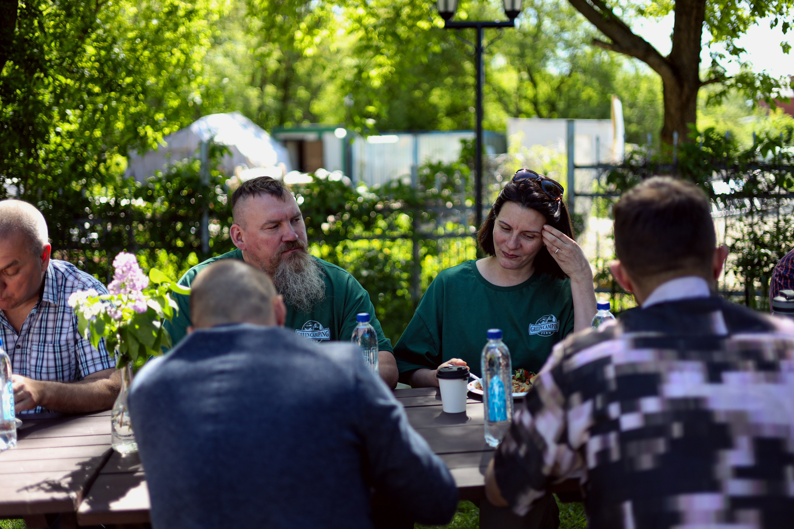 Кемпинг у Кремля. Фотограф Мария Лаенко
