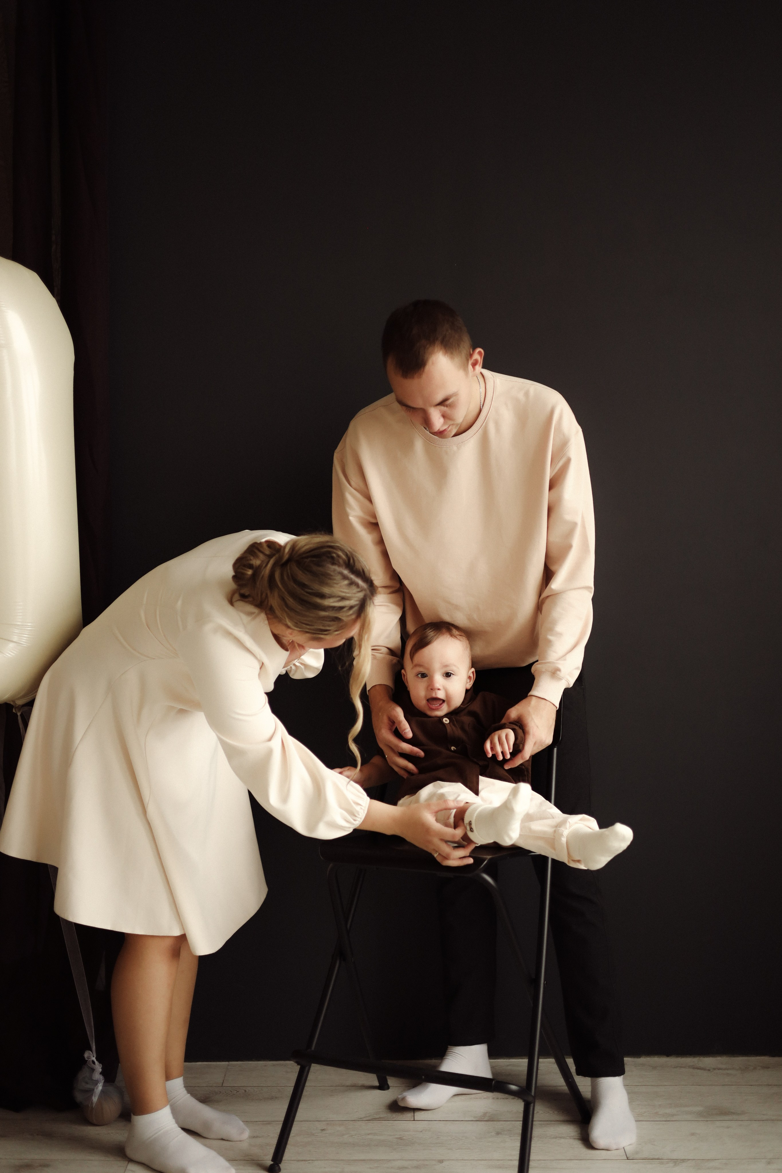 Вадим, Глебушка, Лиза. Фотограф Мария Лаенко